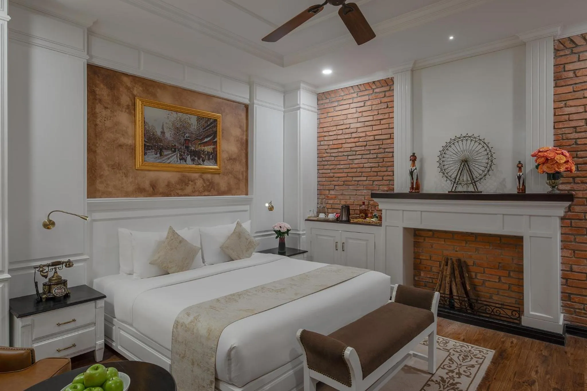 Bed in Anik Palace Hotel