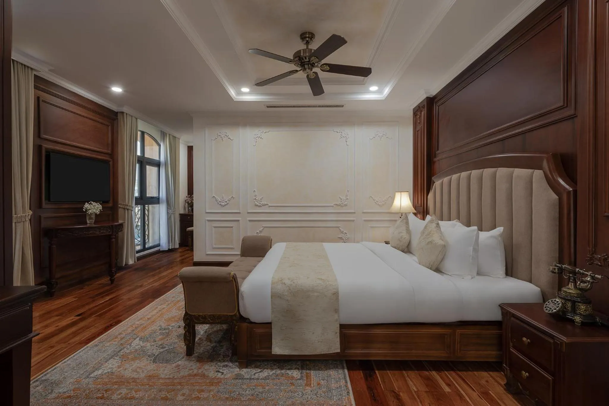 Bed in Anik Palace Hotel