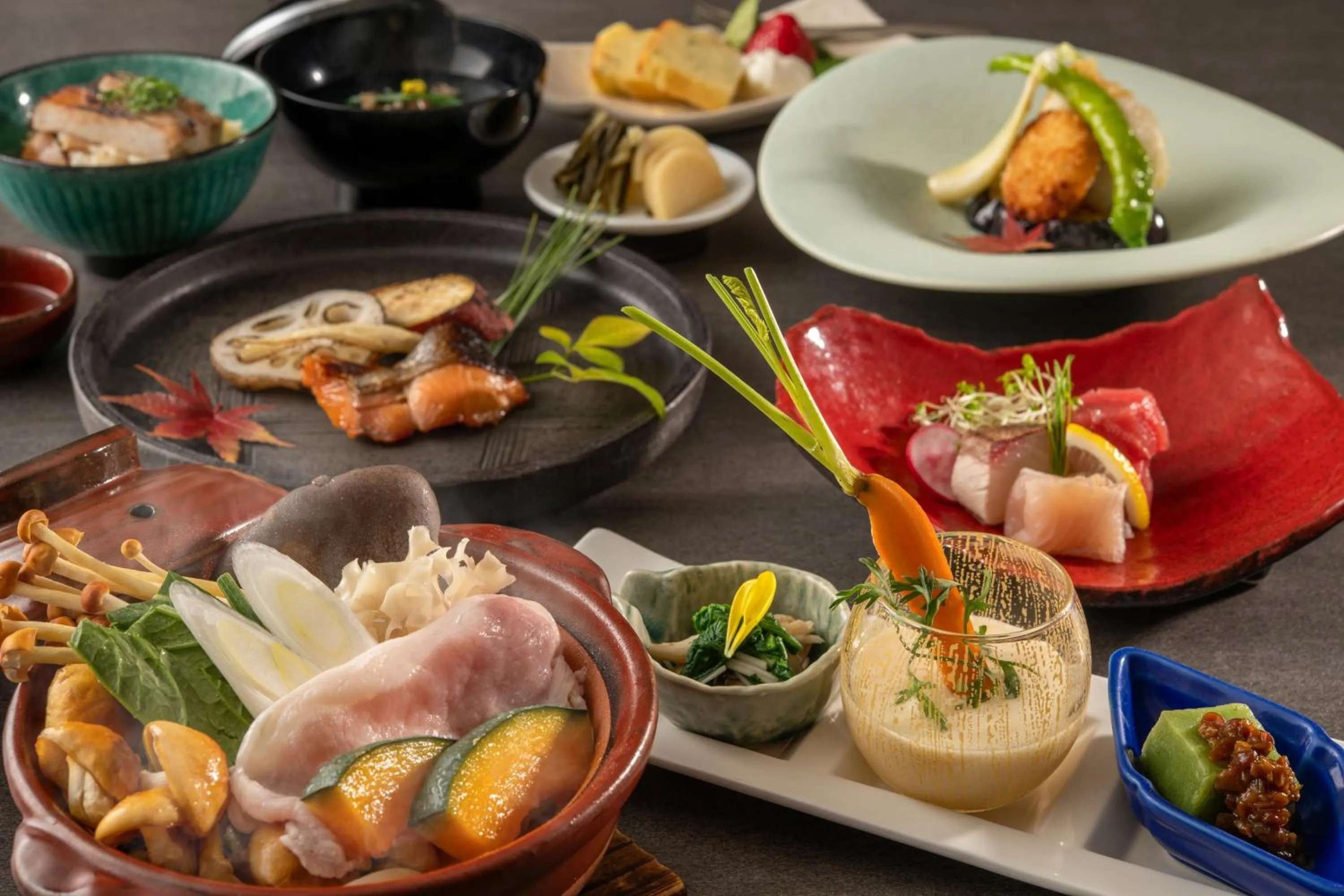 Food in KAMENOI HOTEL Nagatoro Yorii