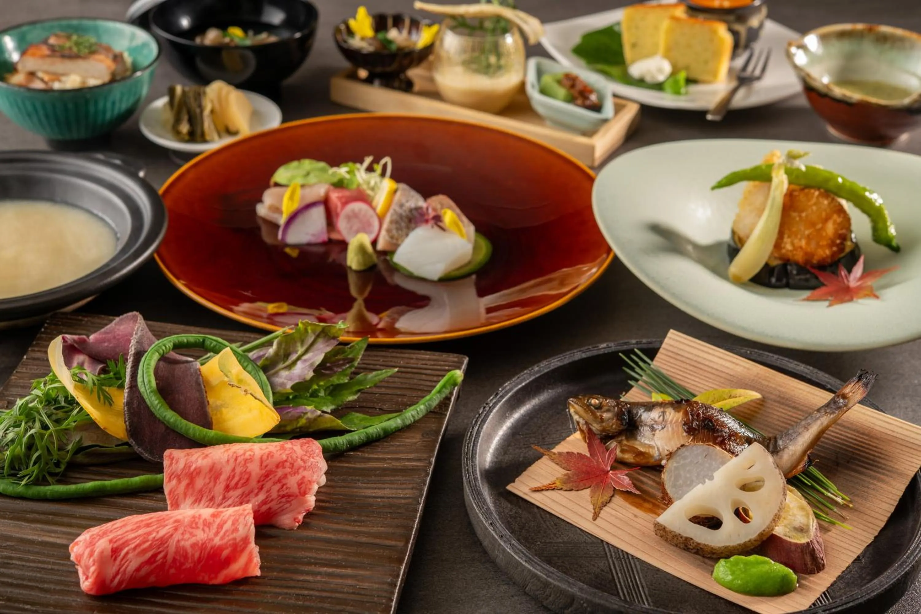 Food in KAMENOI HOTEL Nagatoro Yorii