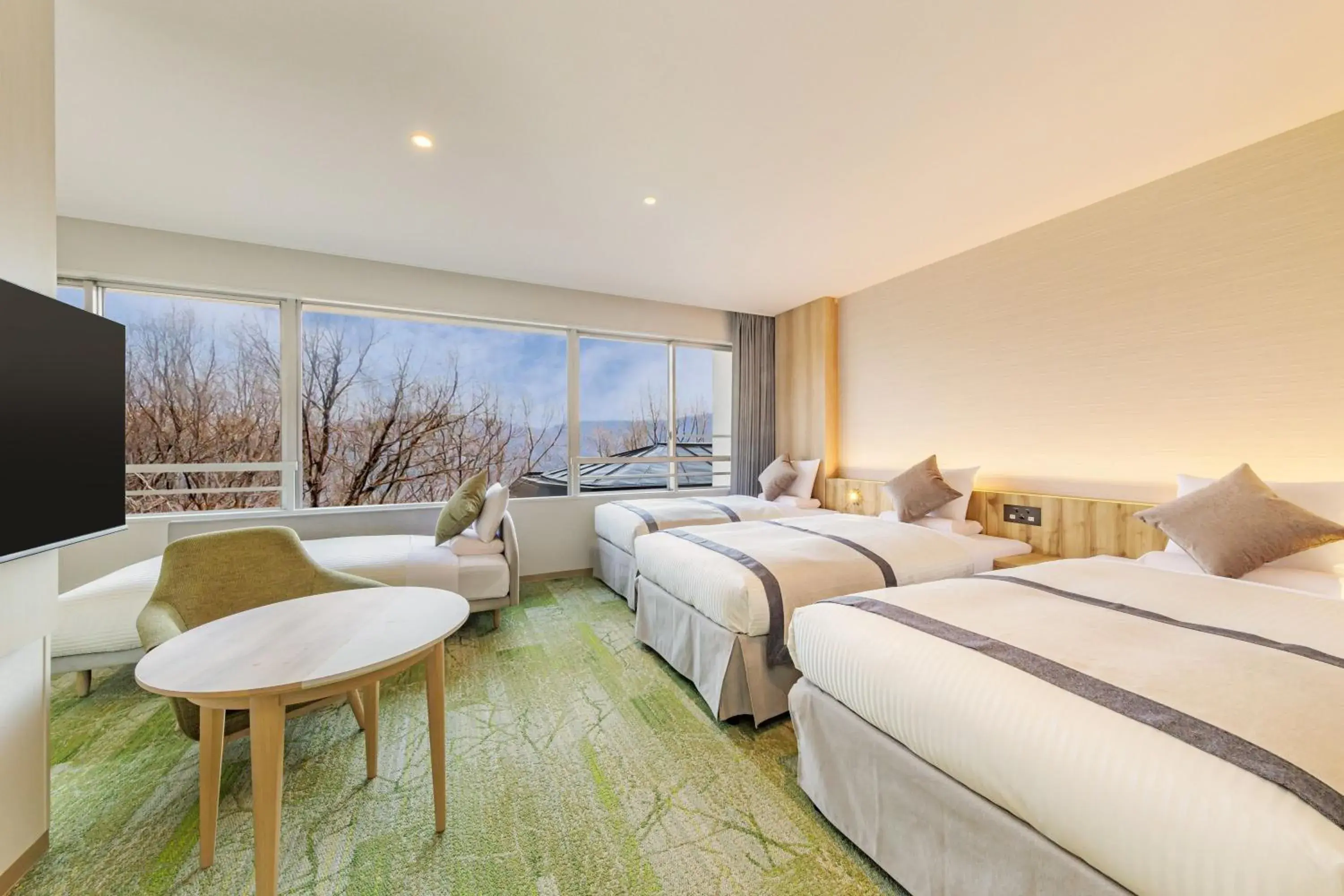 Superior Quadruple Room with private bathroom- non-smoking - single occupancy in KAMENOI HOTEL Nagatoro Yorii Superior Quadruple Room with private bathroom- non-smoking - single occupancy in KAMENOI HOTEL Nagatoro Yorii