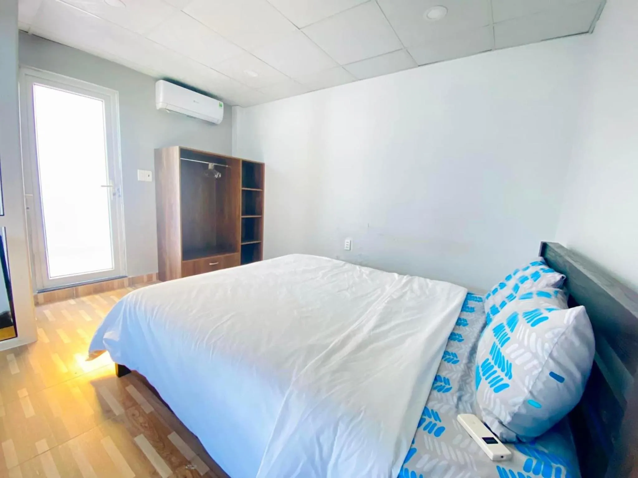 Bed in Kien Vang Bungalow