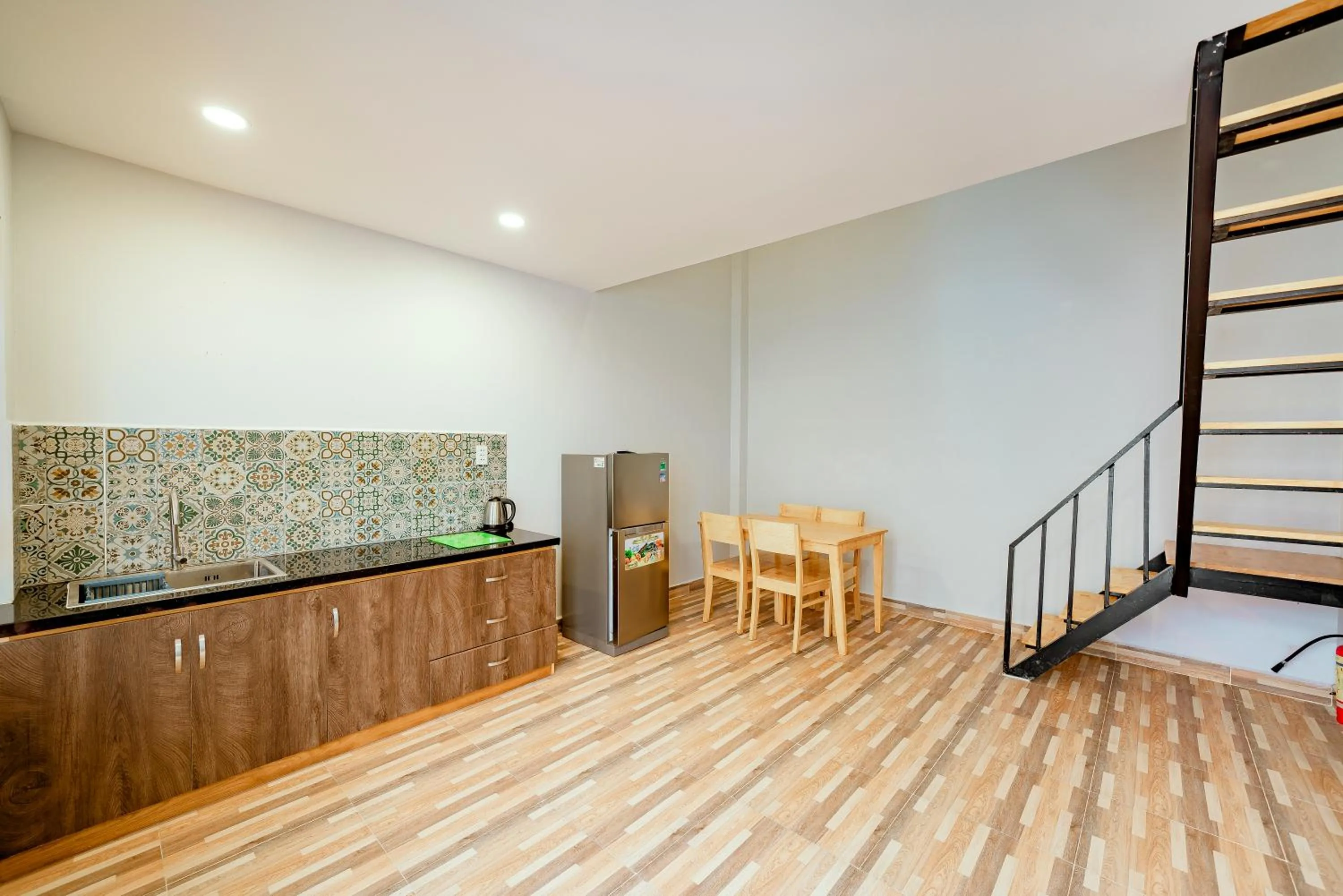 Kitchen or kitchenette in Kien Vang Bungalow