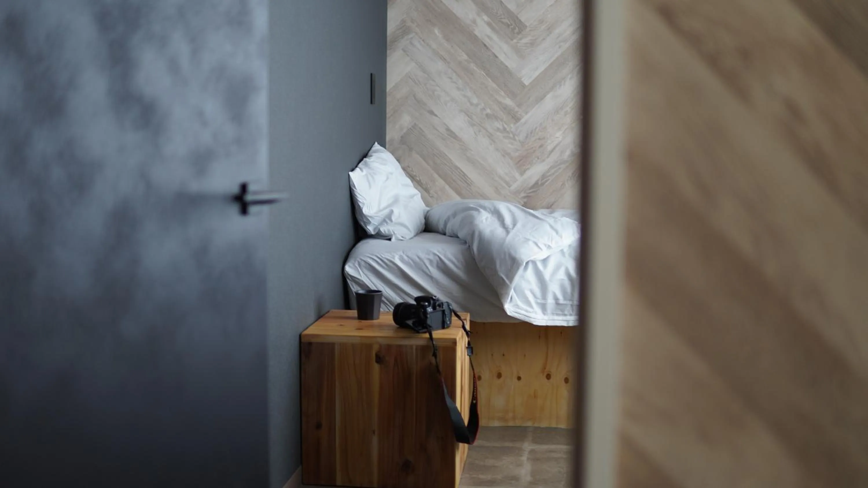 Bed in Maison Sapporo