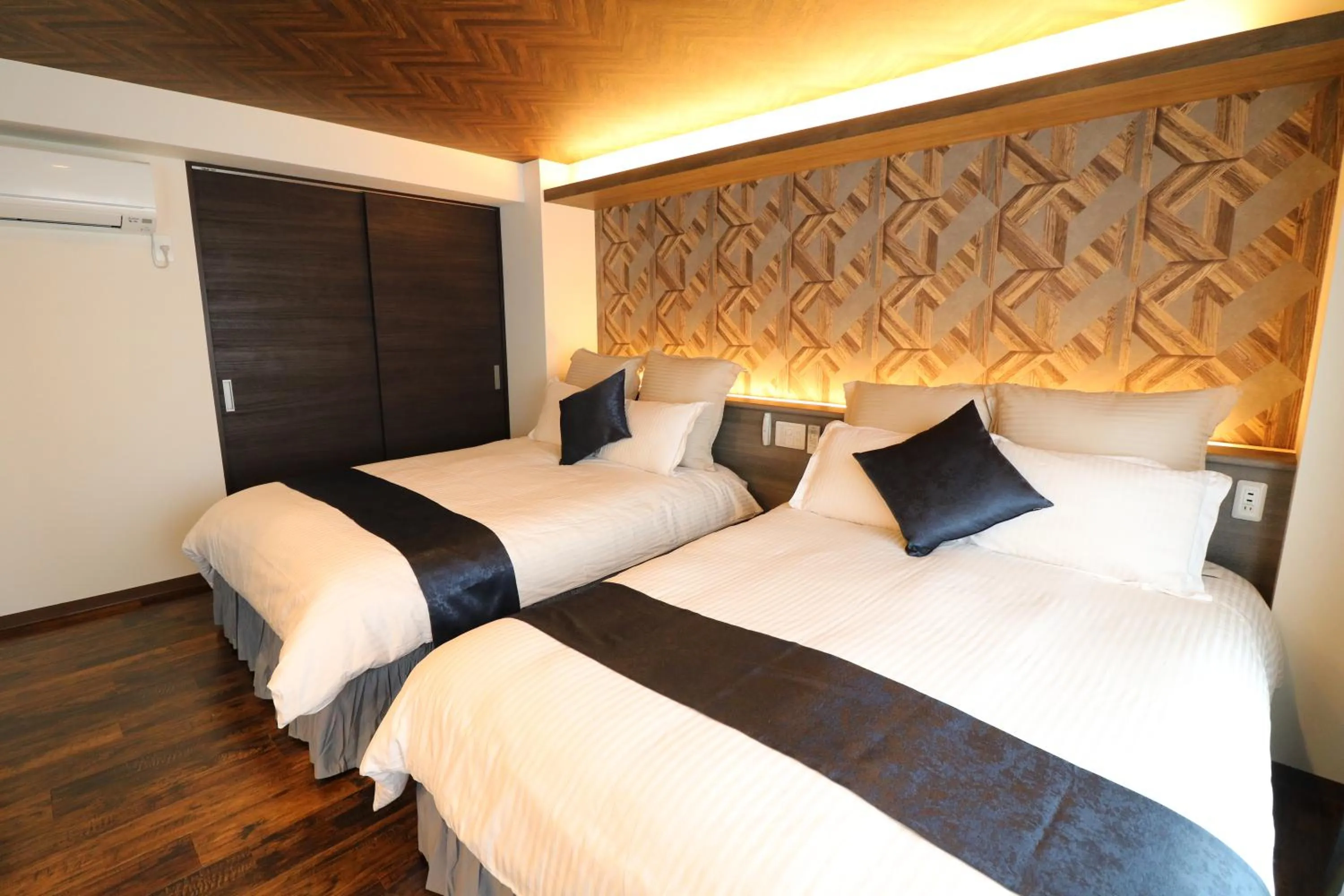 Bed in Maison Sapporo