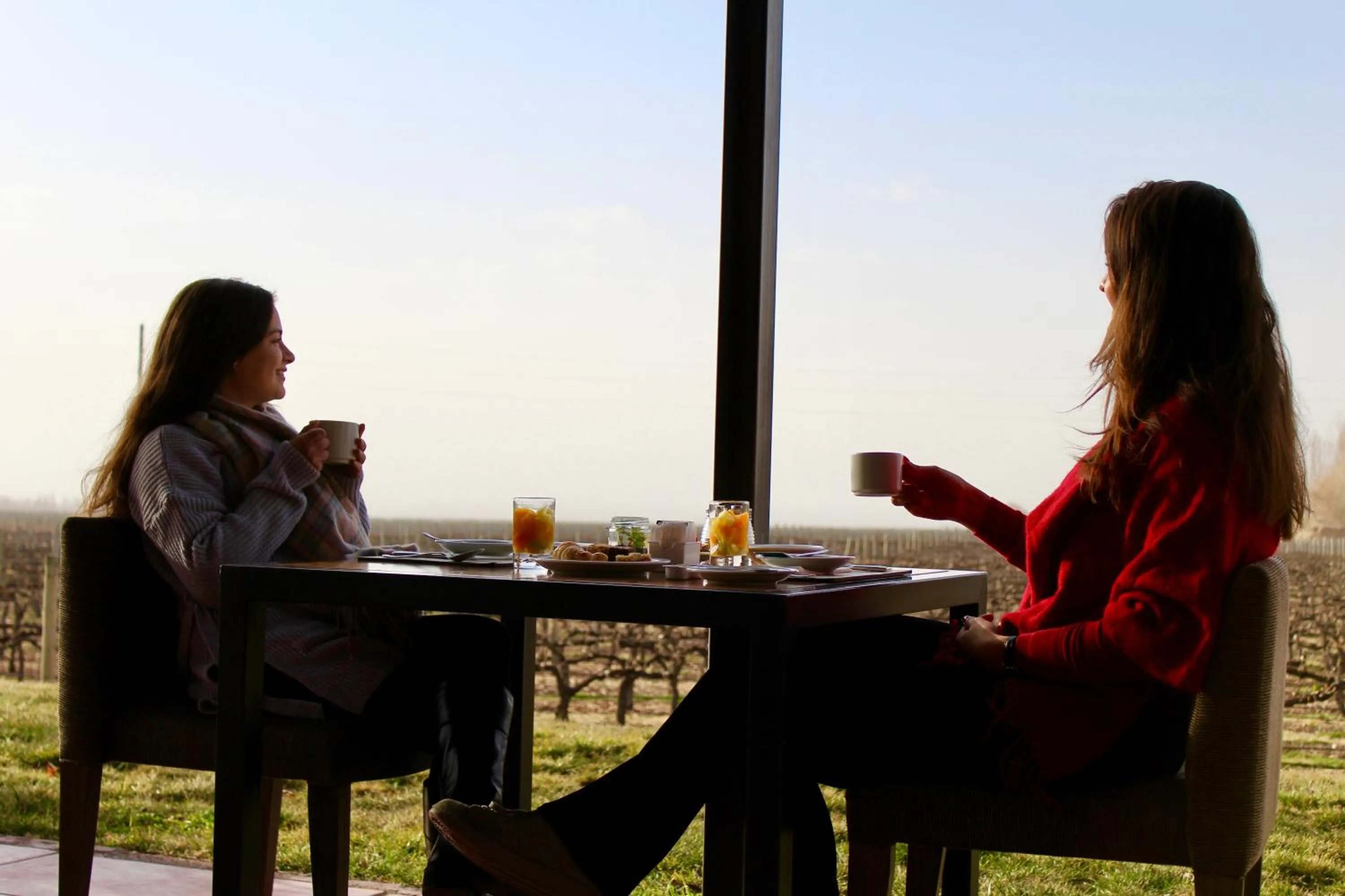 Buffet breakfast in Posada Salentein