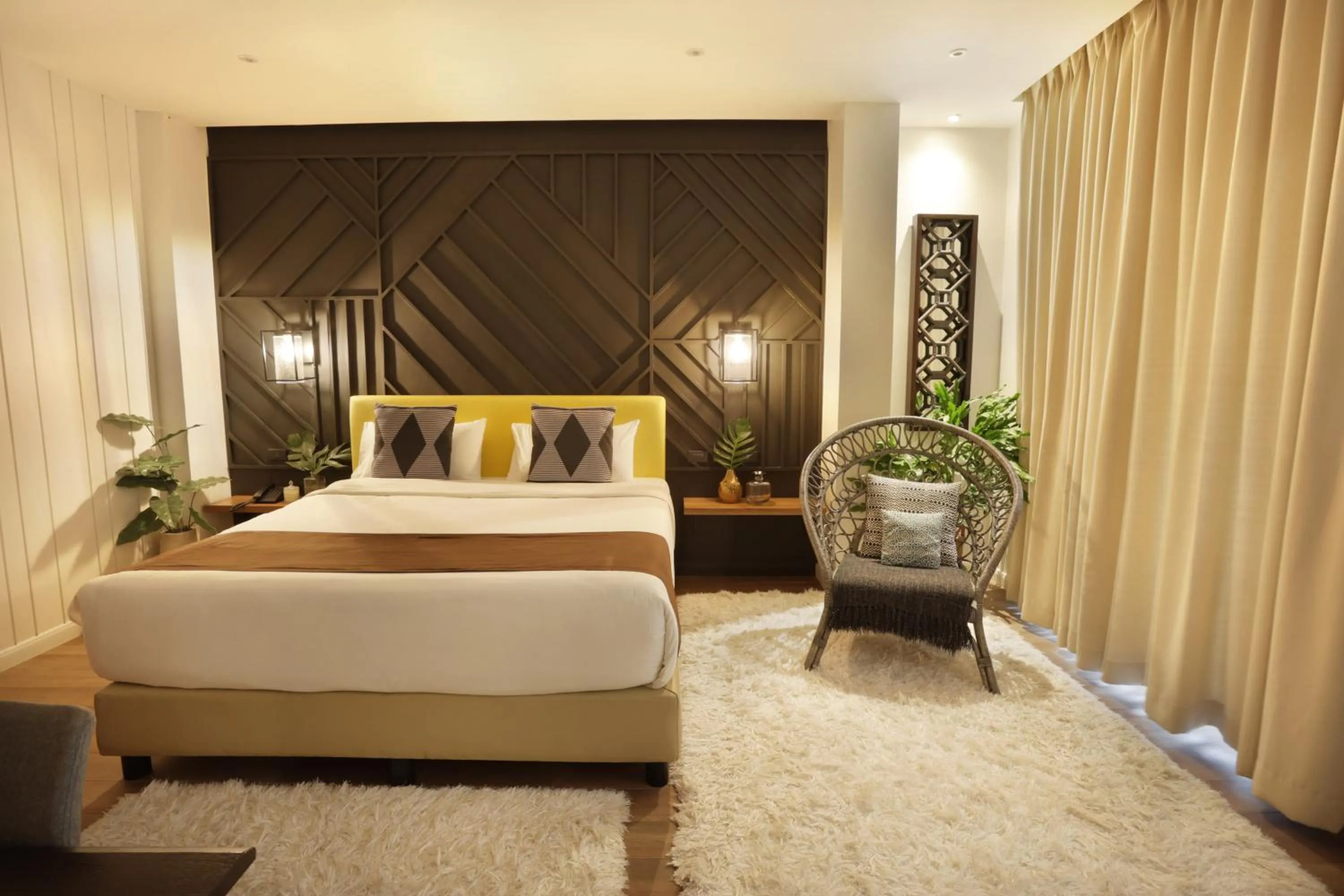 Bedroom, Bed in The Bourke Hotel