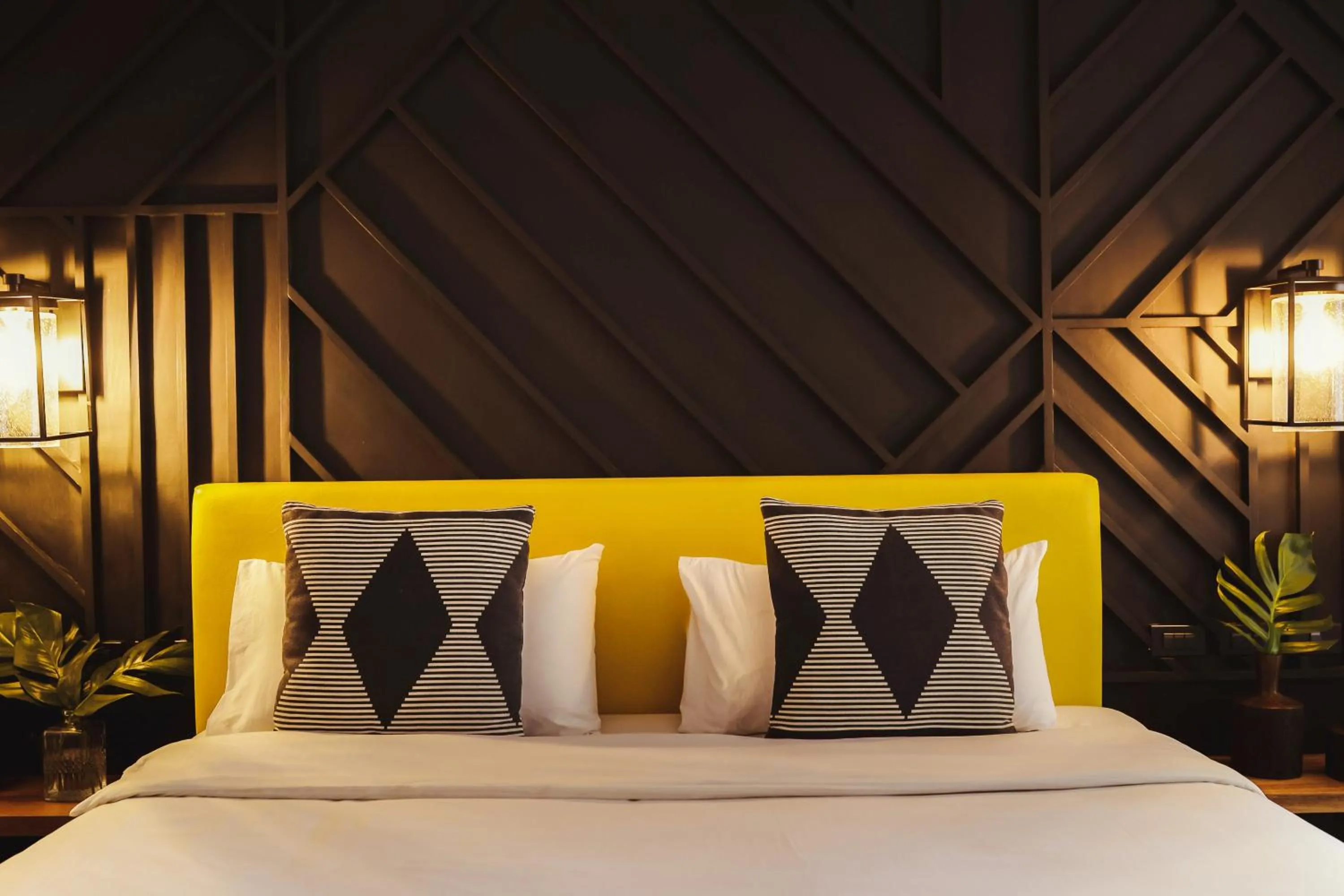 Bed in The Bourke Hotel