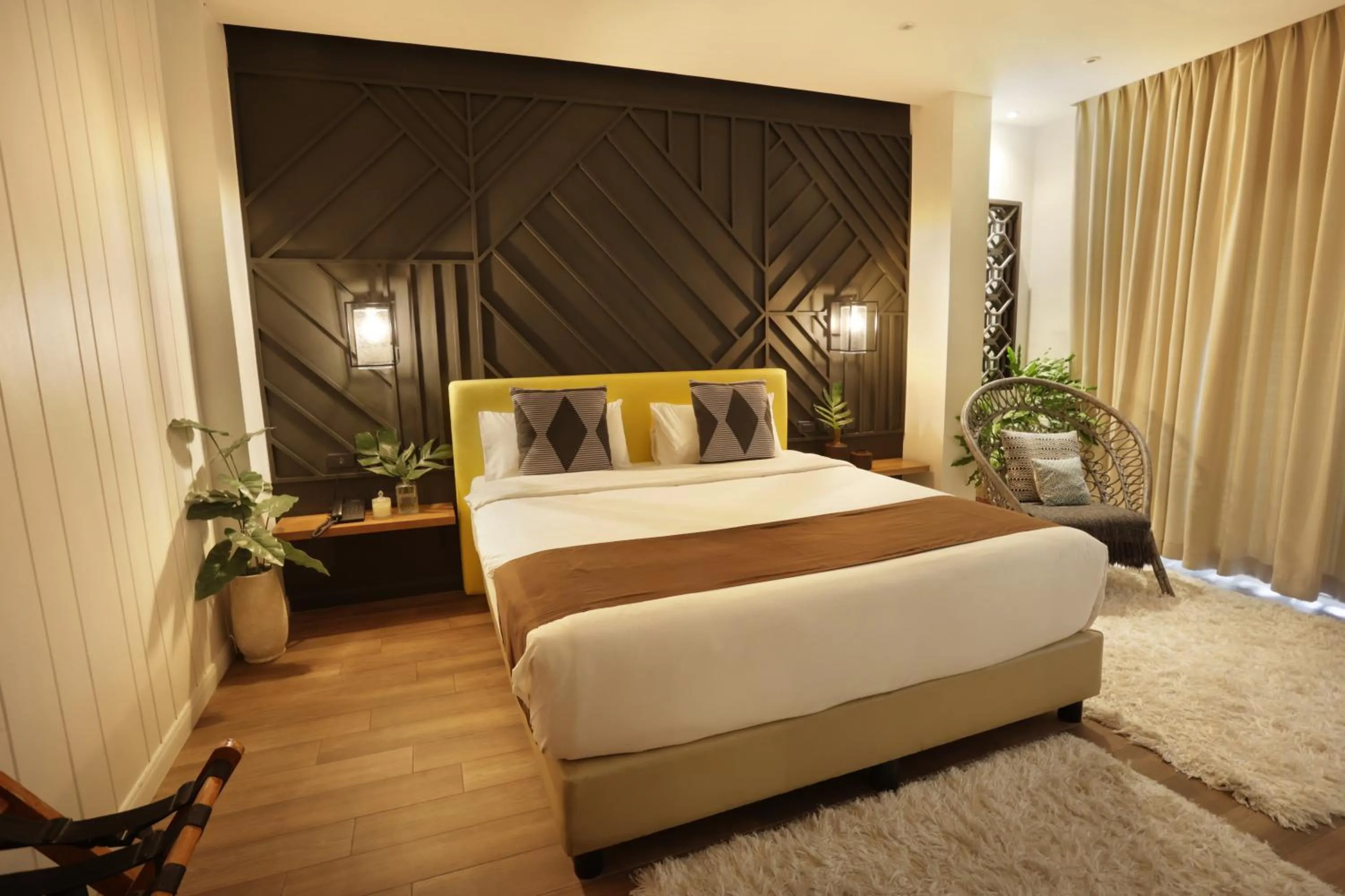 Bedroom, Bed in The Bourke Hotel