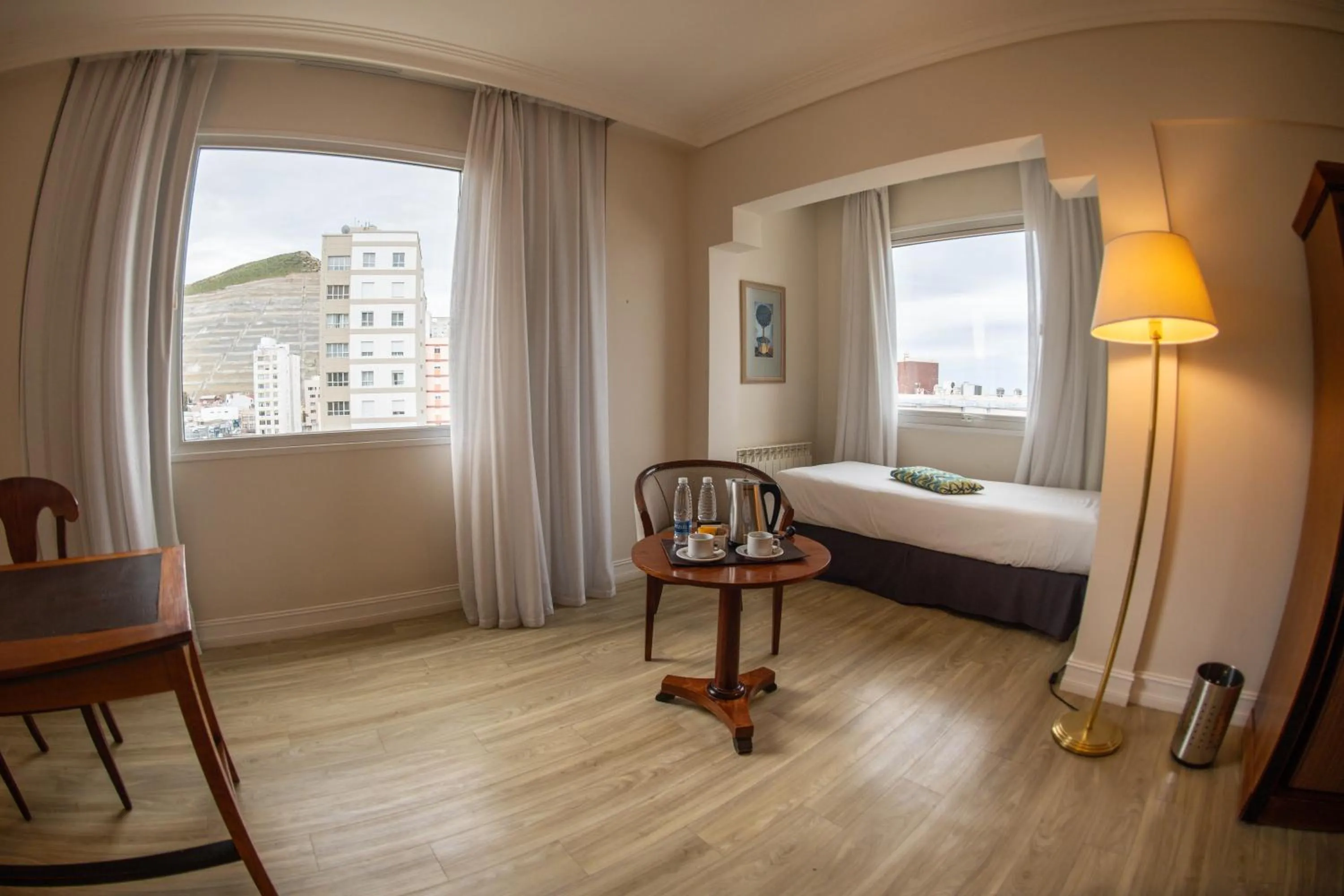 Bed in Lucania Palazzo Hotel