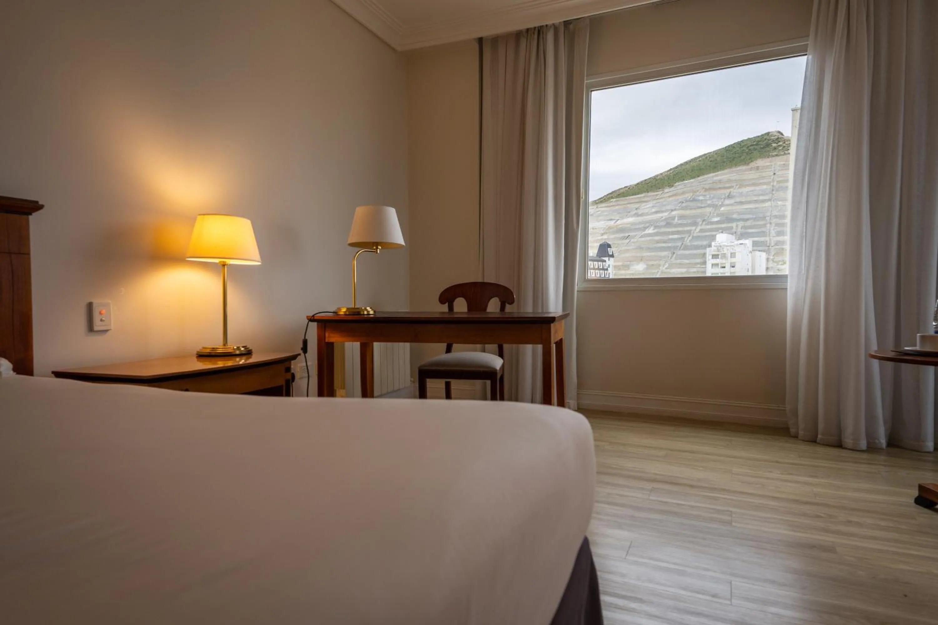 Bed in Lucania Palazzo Hotel