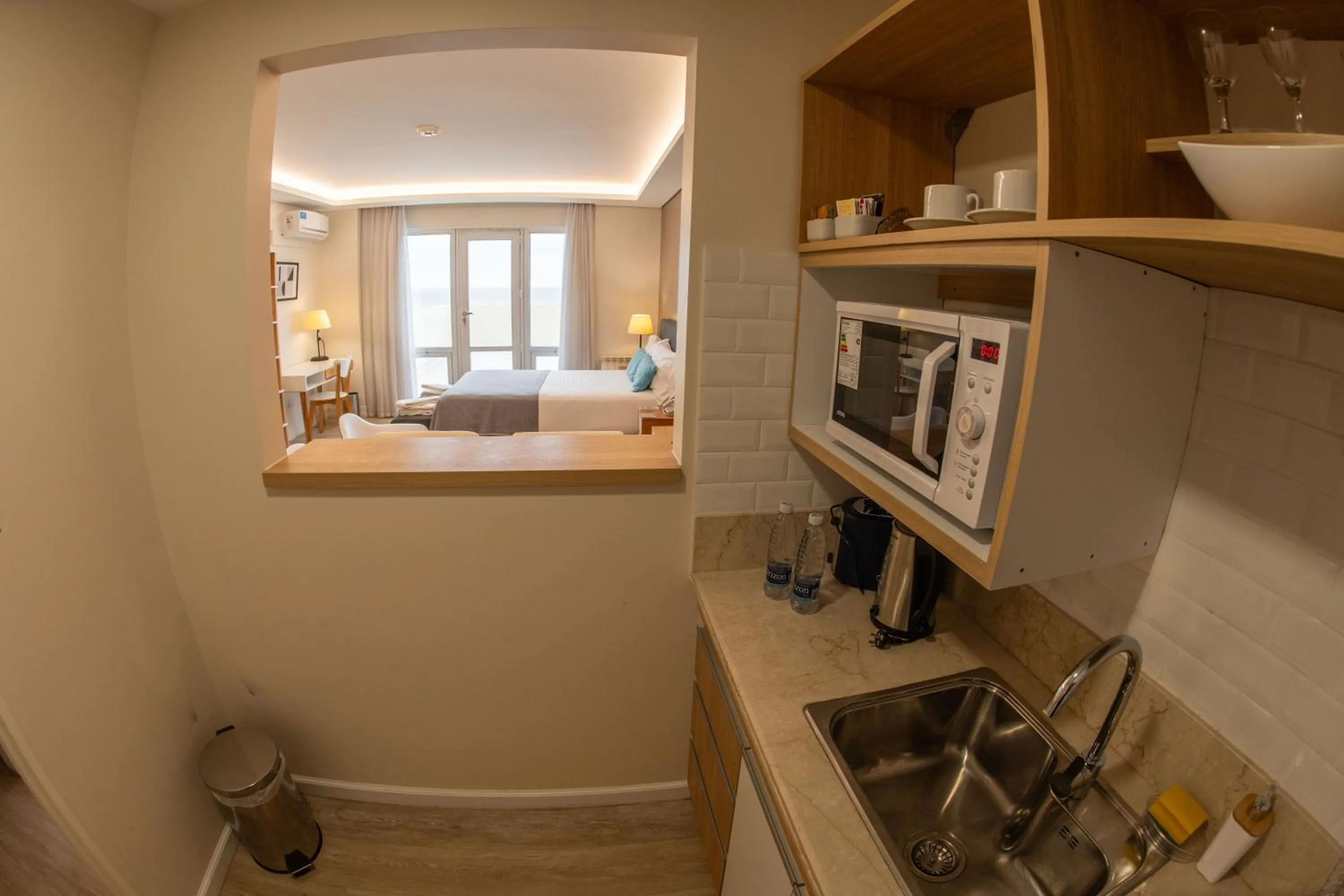 Bed in Lucania Palazzo Hotel