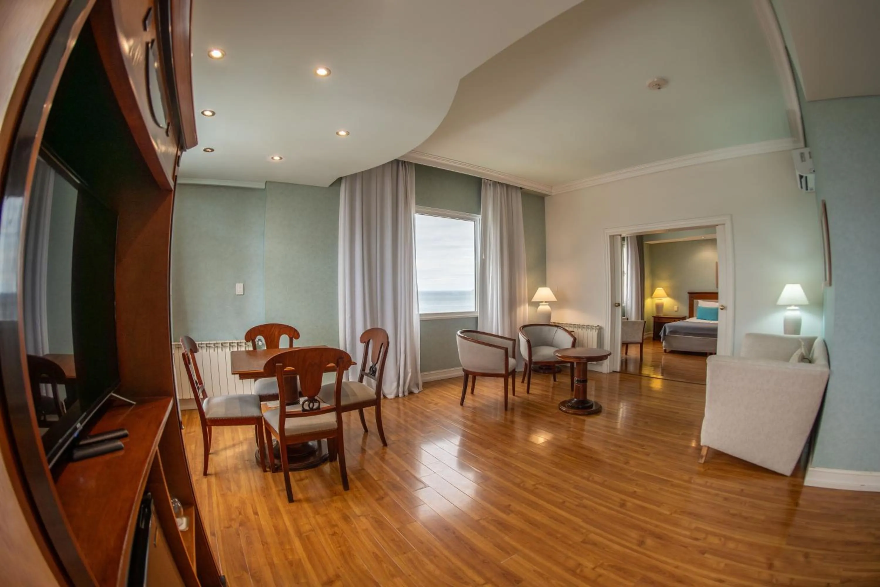 Bed in Lucania Palazzo Hotel