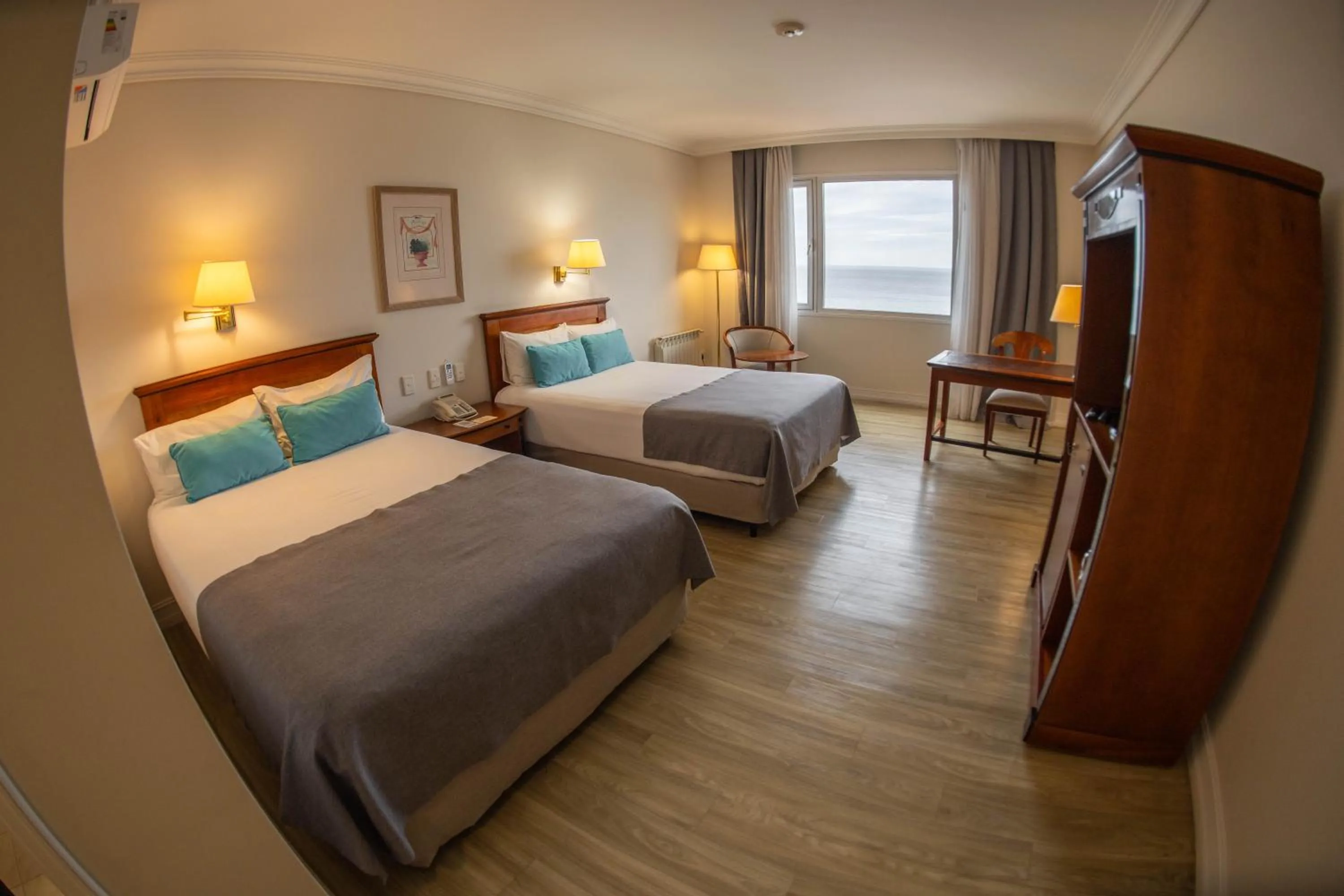 Bed in Lucania Palazzo Hotel