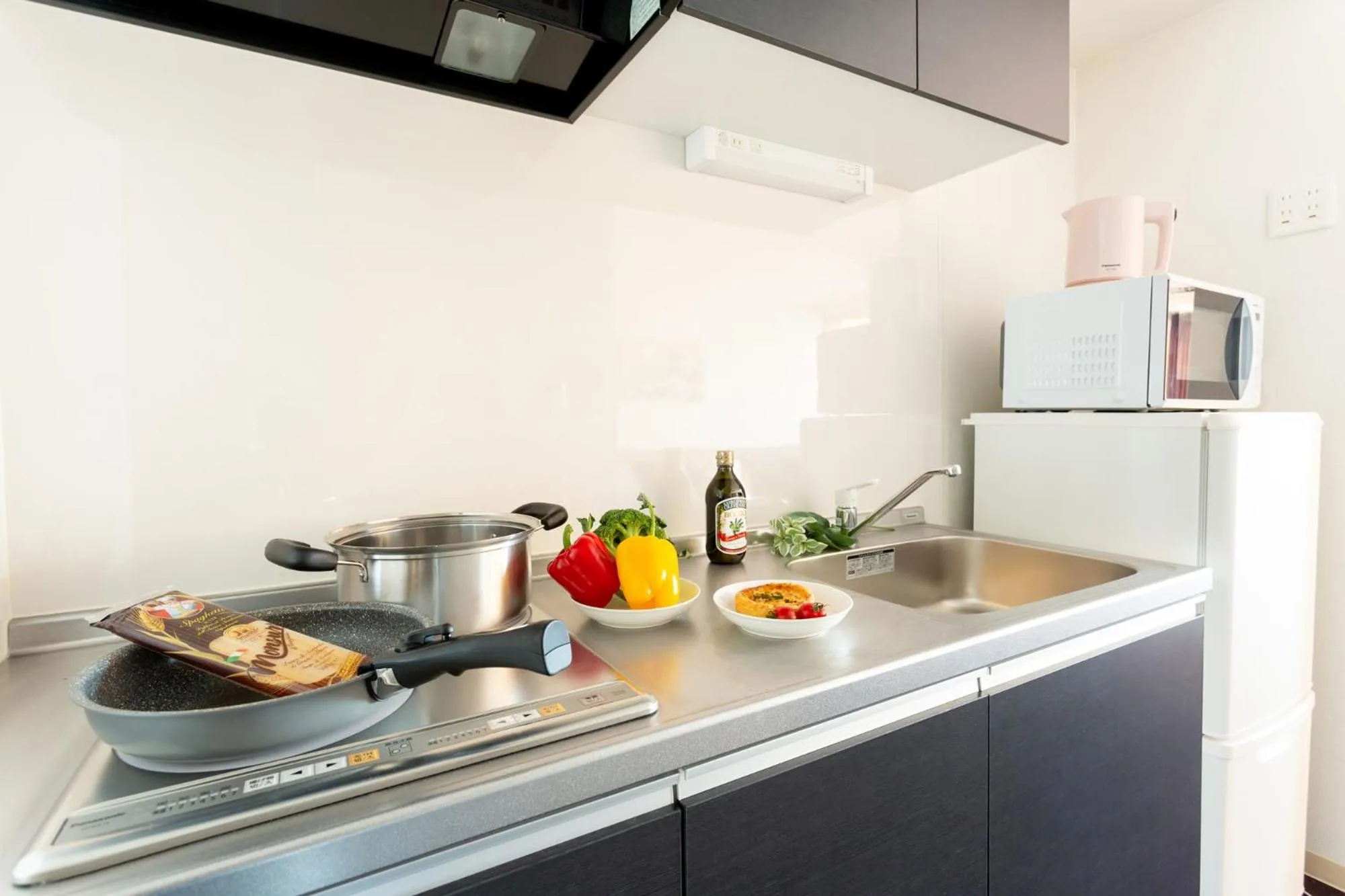 Kitchen or kitchenette in BON Condo Namba Nipponbashi