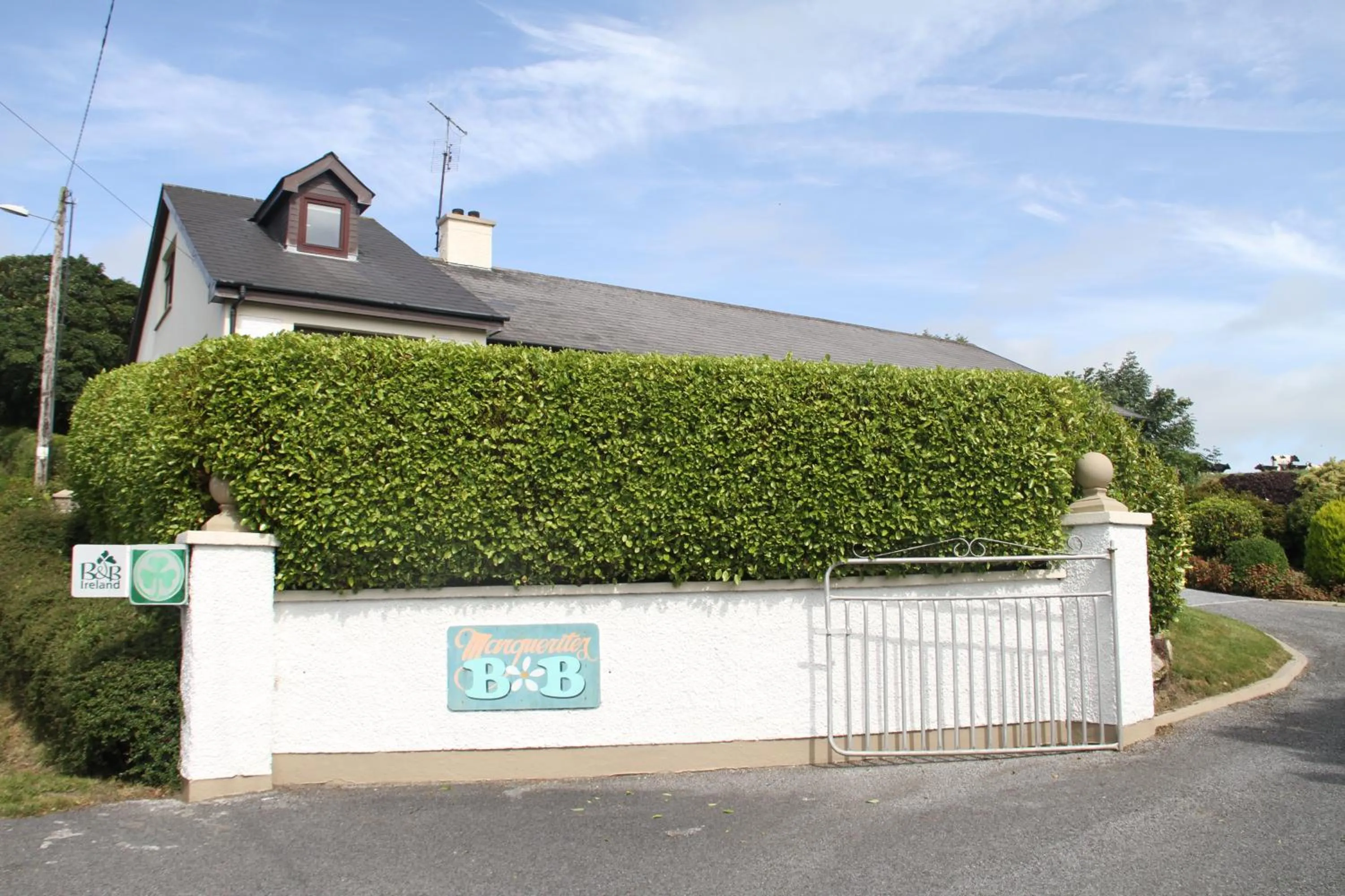 On site in Marguerite's B&B