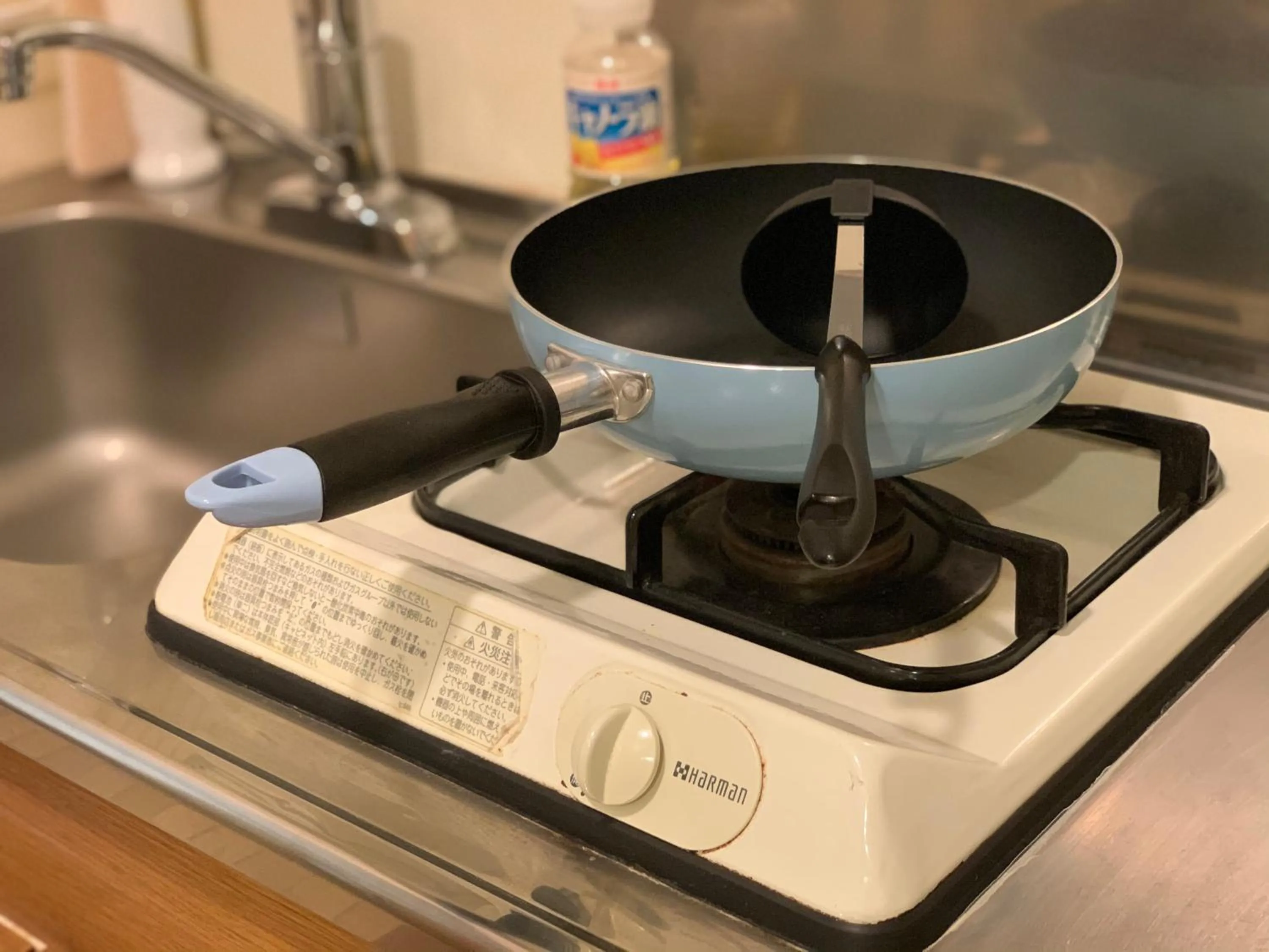 Kitchen or kitchenette in goom Hotel Fukuoka-Tenjin