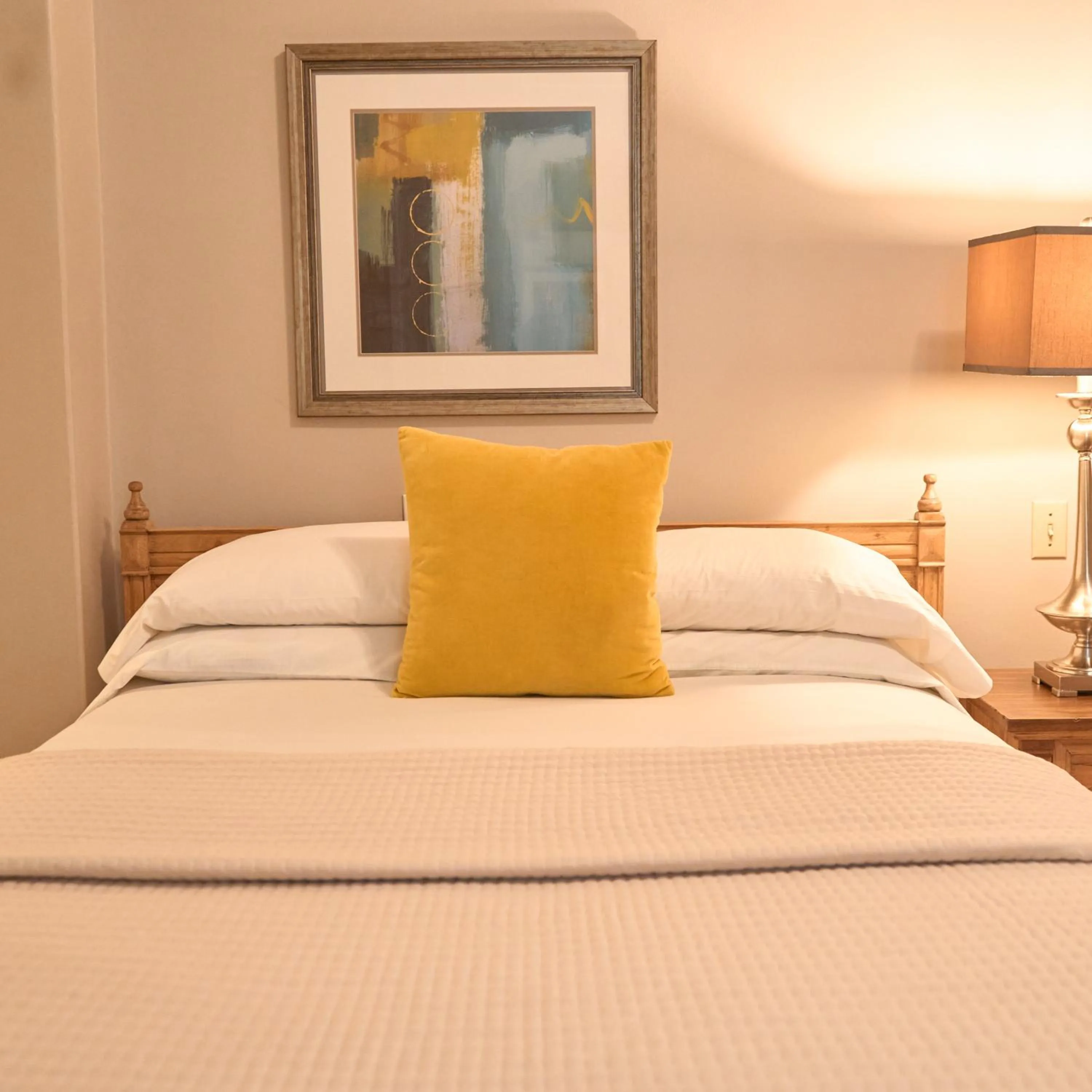 Bed in Hotel Fray Marcos