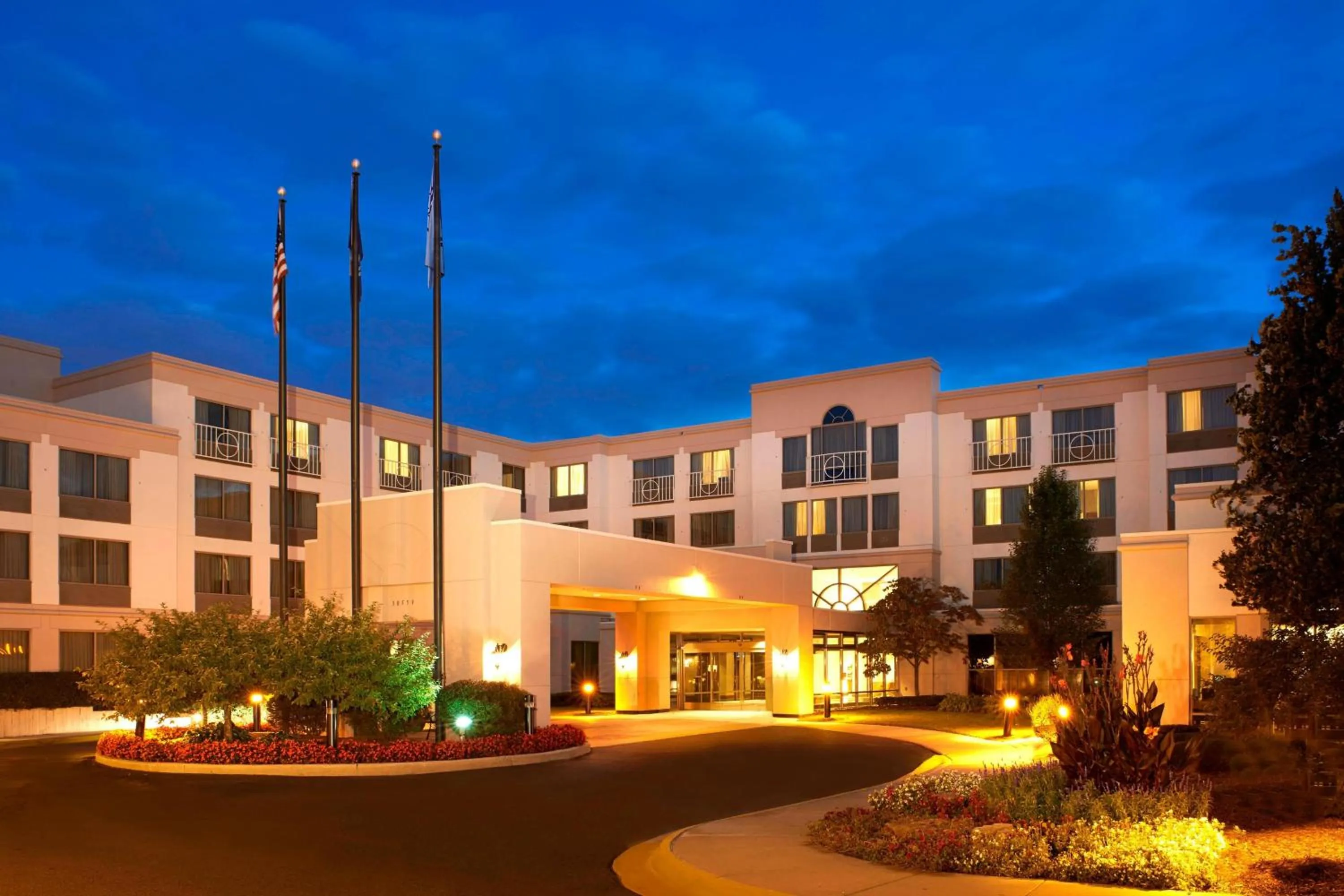 View (from property/room) in Detroit Metro Airport Marriott