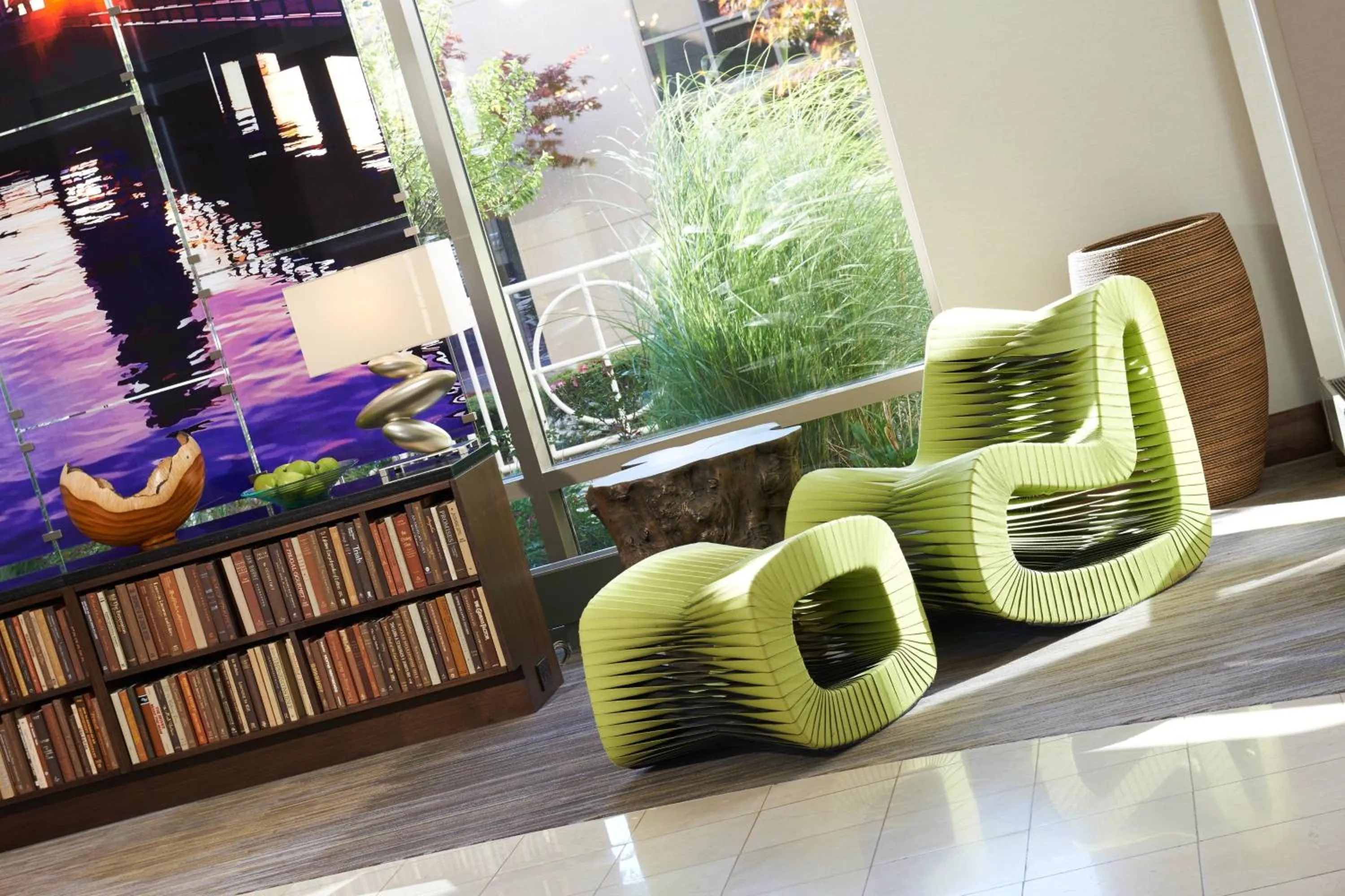 Lobby or reception in Detroit Metro Airport Marriott