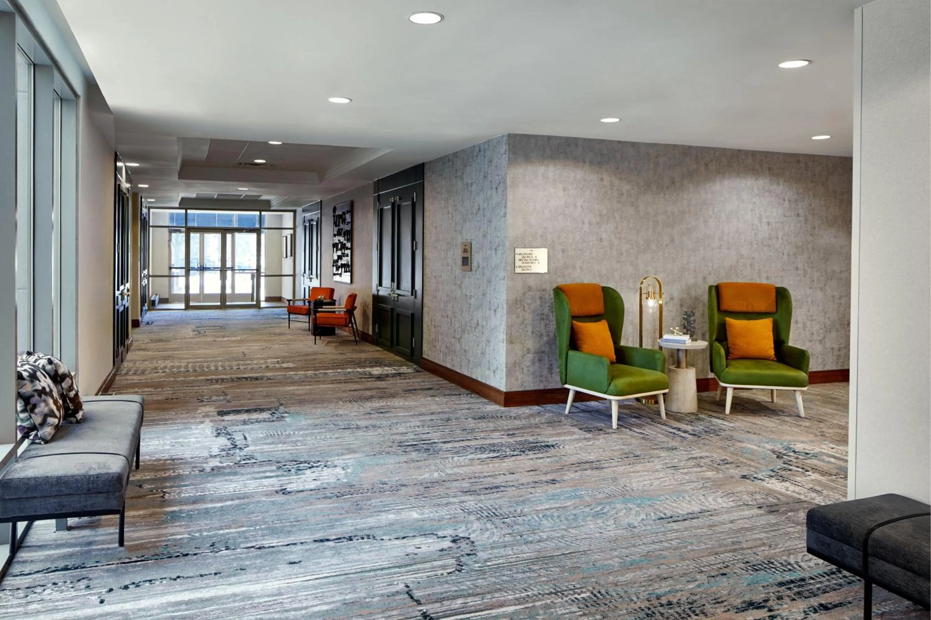 Meeting/conference room in Detroit Metro Airport Marriott