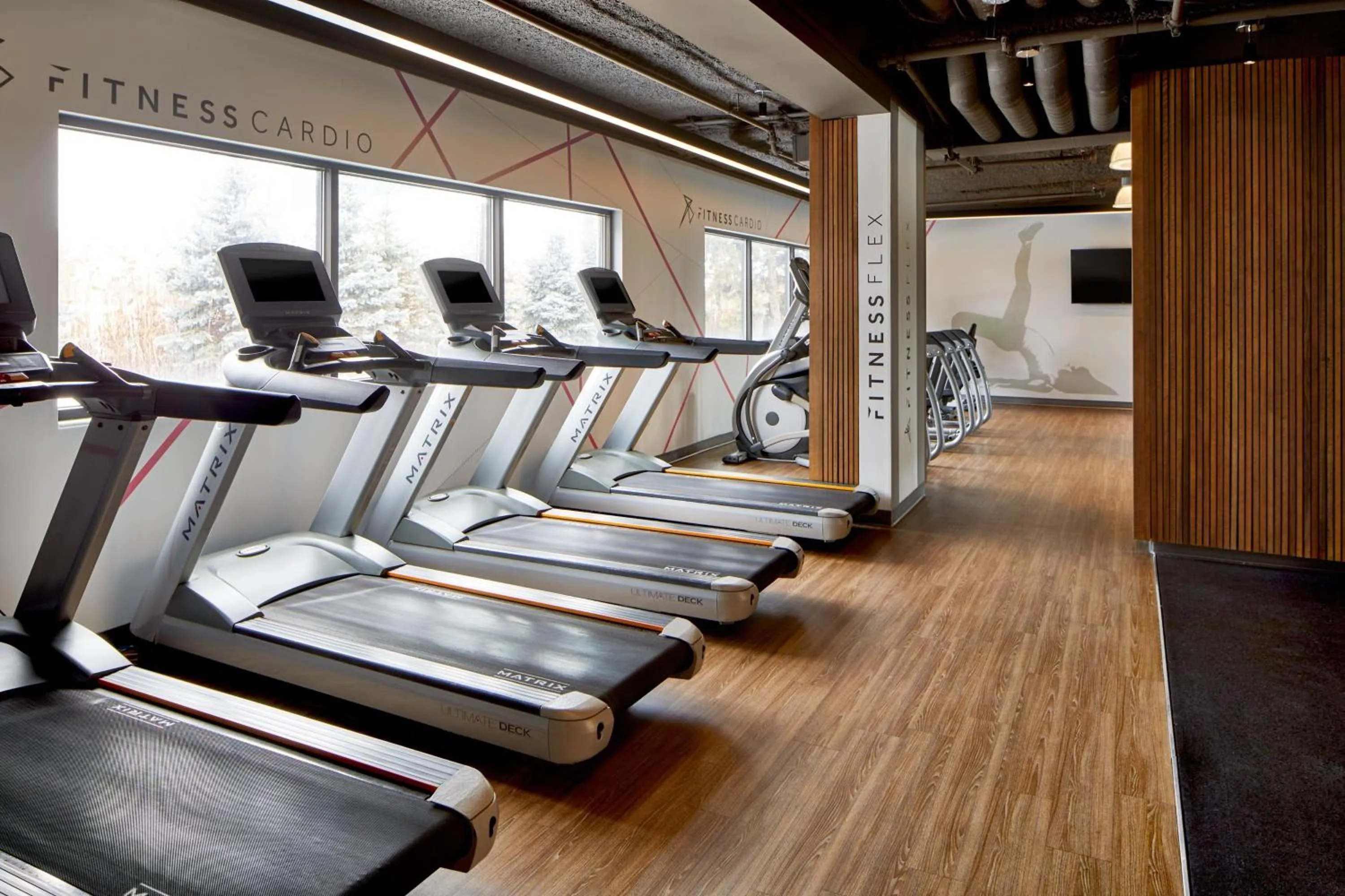 Fitness centre/facilities in Detroit Metro Airport Marriott