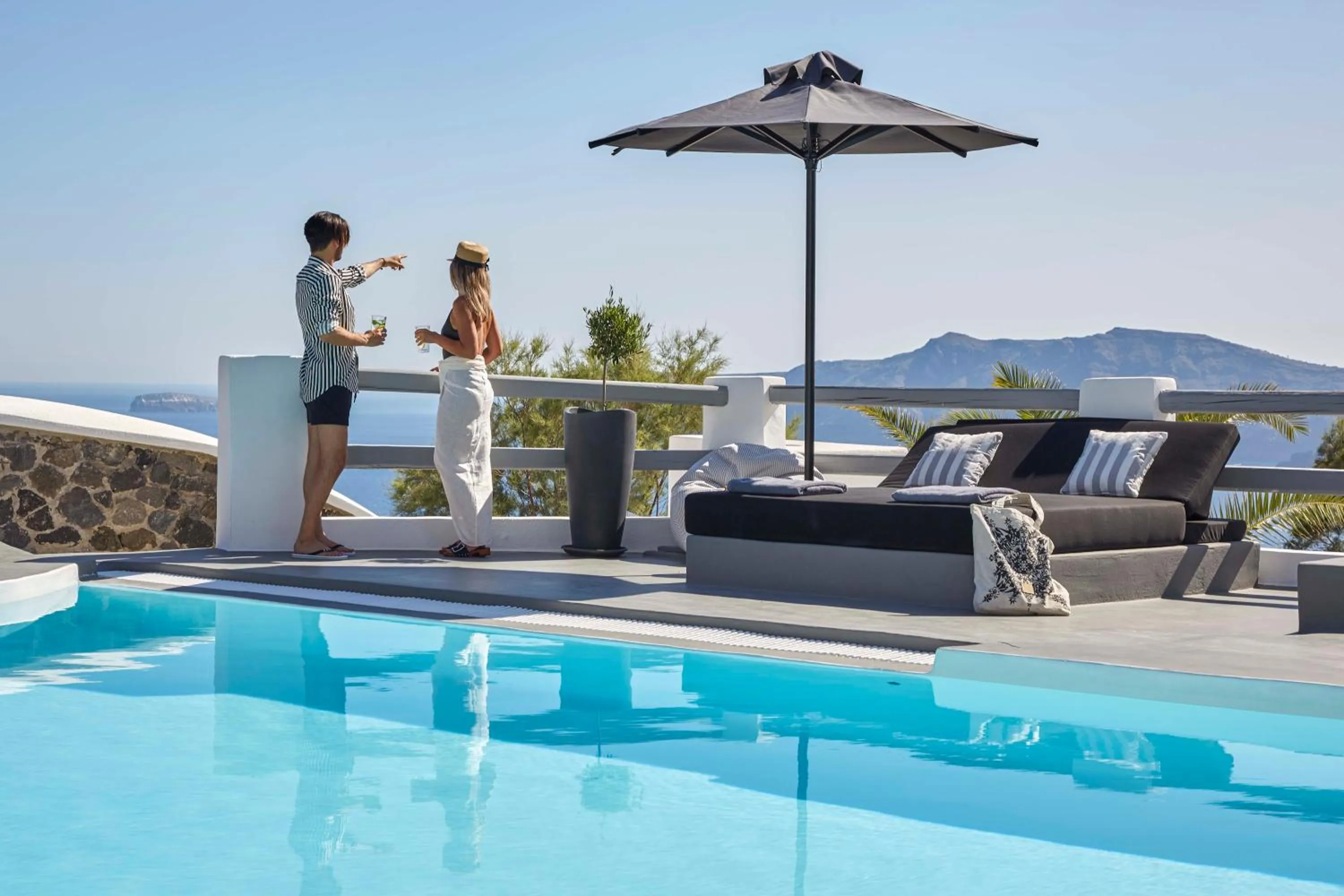 Natural landscape in Mr & Mrs White Oia - Santorini