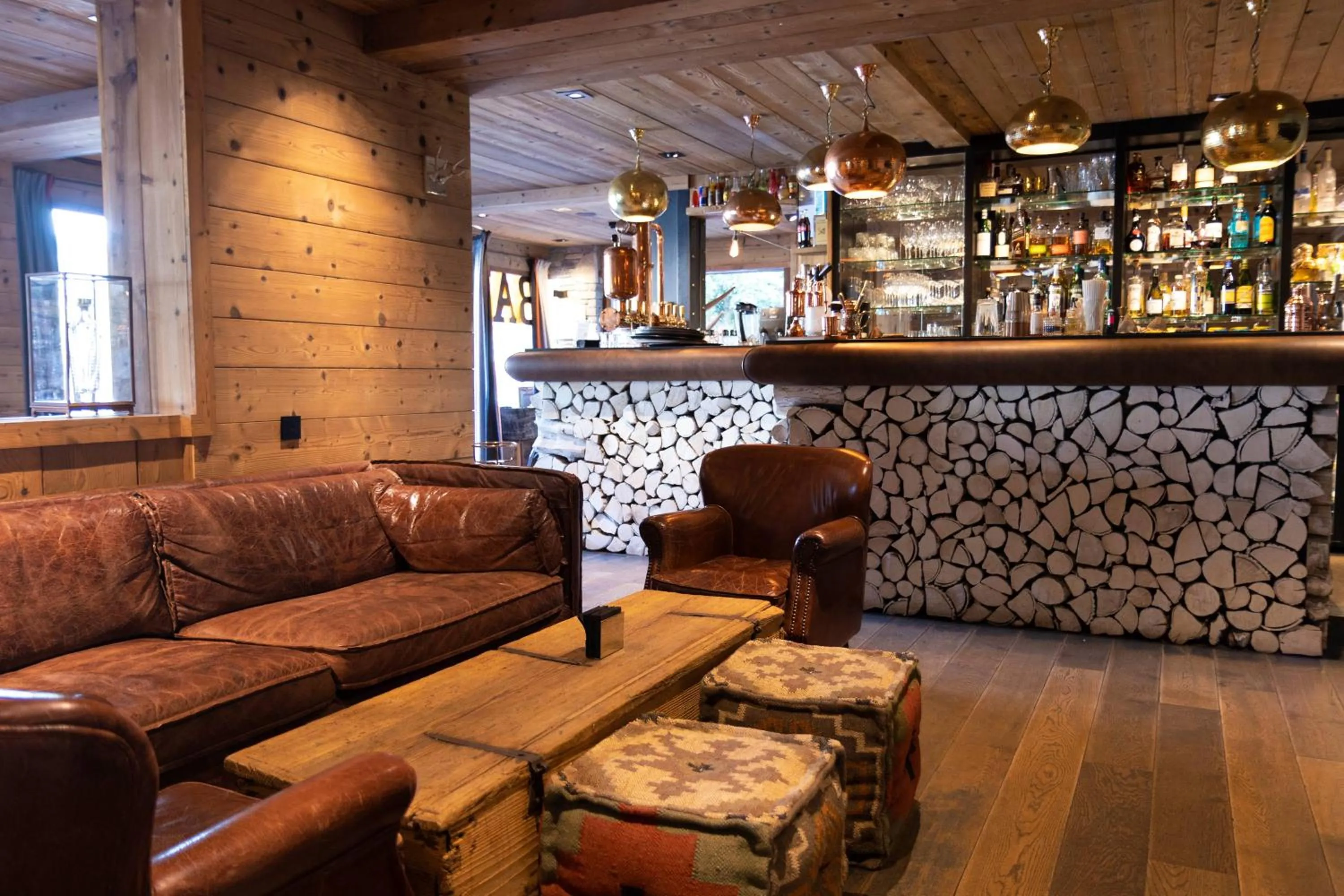 Lounge or bar in M de Megève