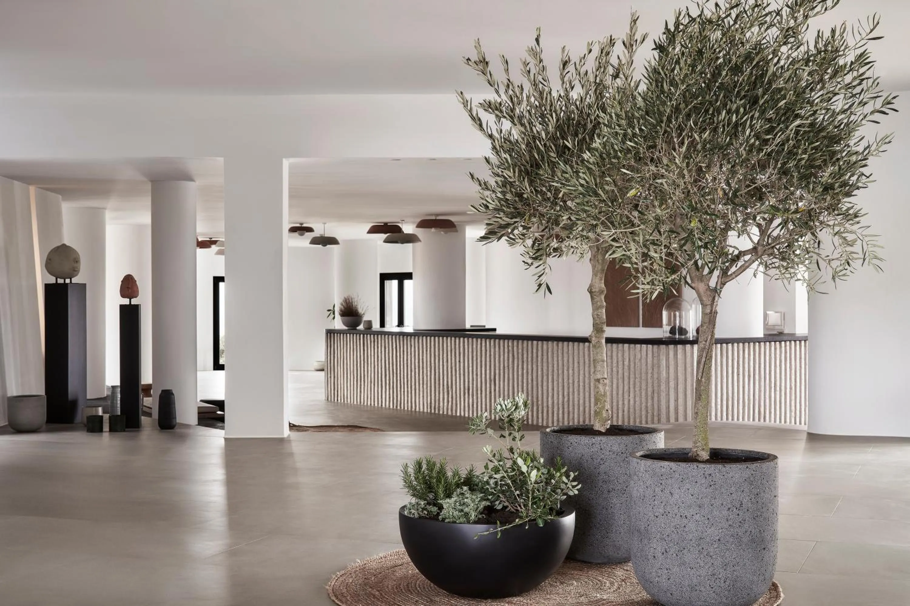 Lobby or reception in Orama Hotel & Spa