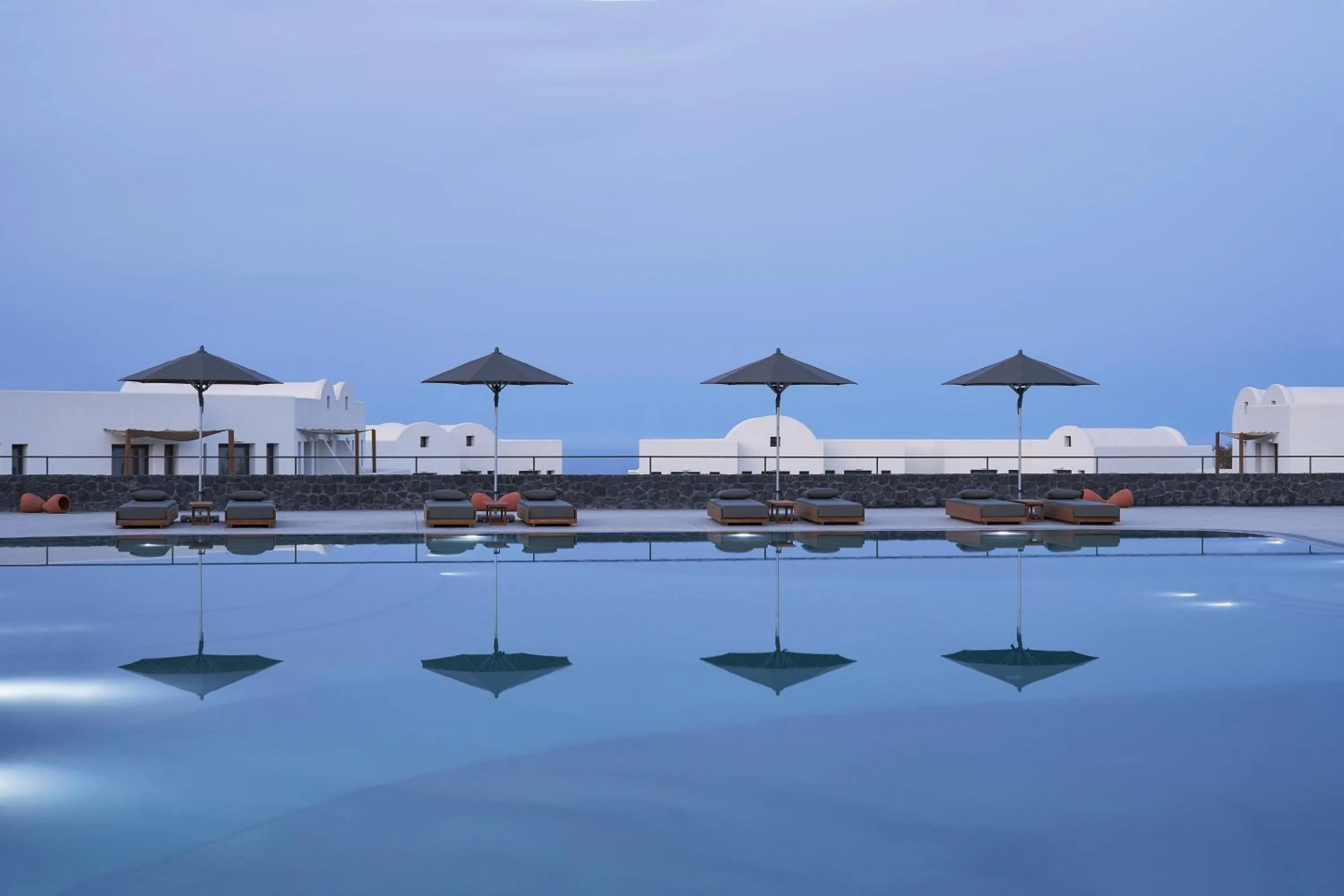 Swimming pool in Orama Hotel & Spa