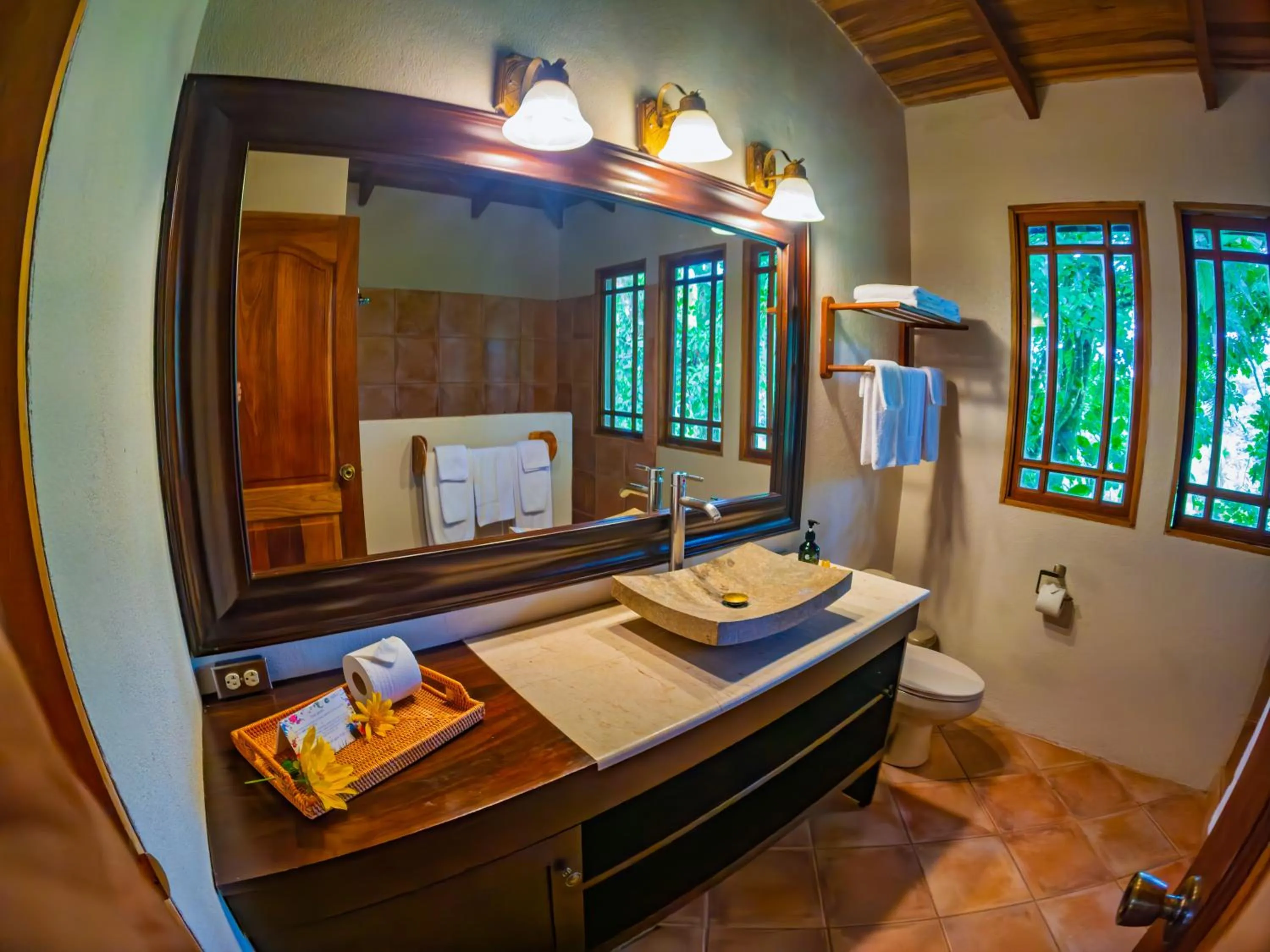Bathroom, Bed in Lost Iguana Resort and Spa