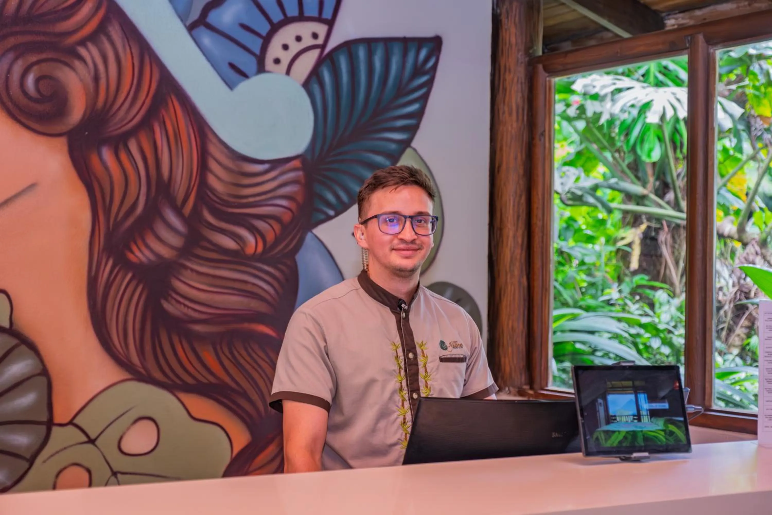 Lobby or reception in Lost Iguana Resort and Spa