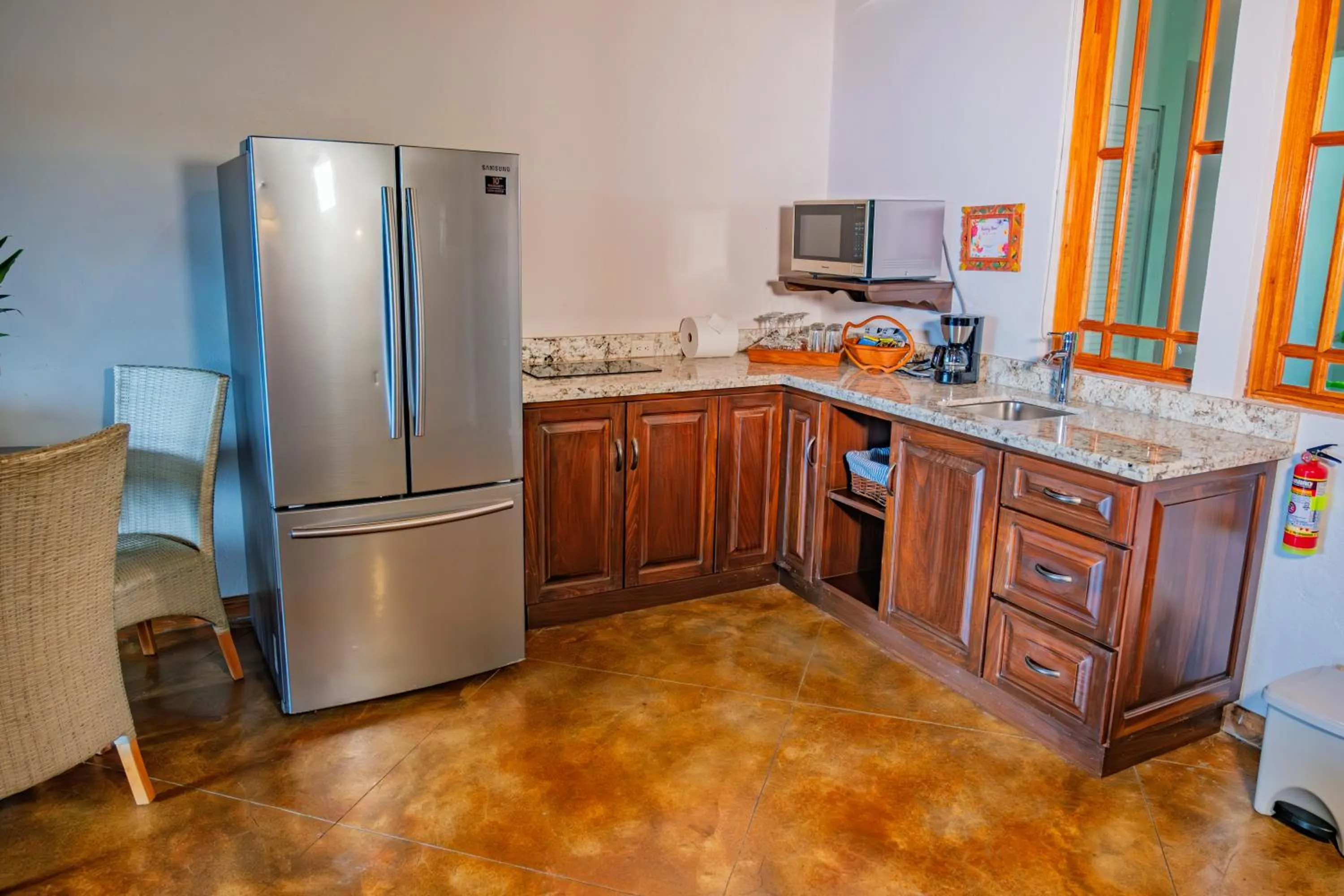 Kitchen or kitchenette in Lost Iguana Resort and Spa