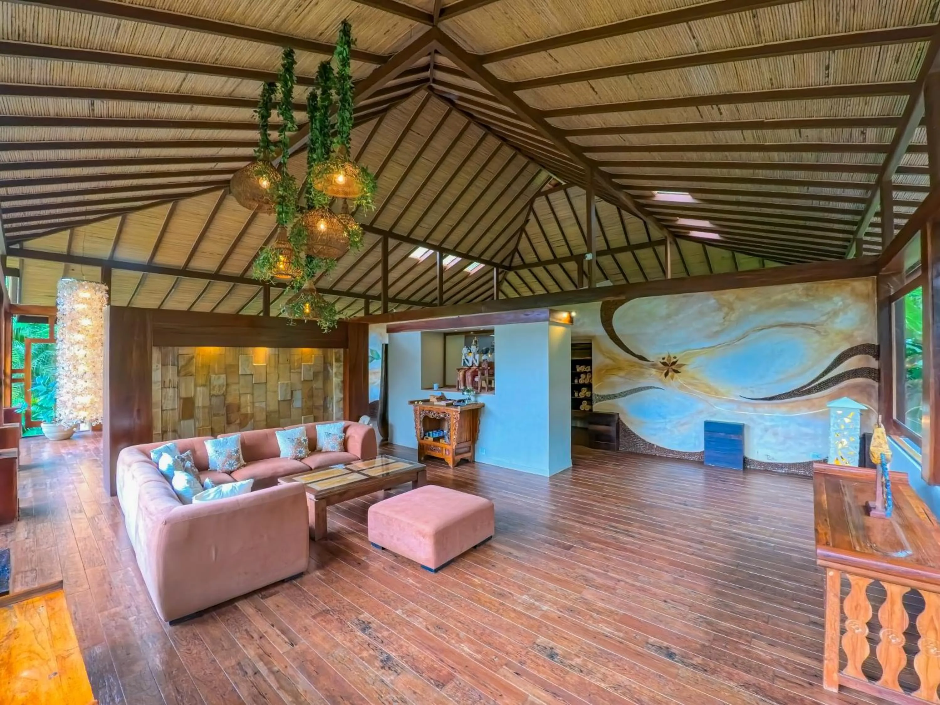 Seating area in Lost Iguana Resort and Spa