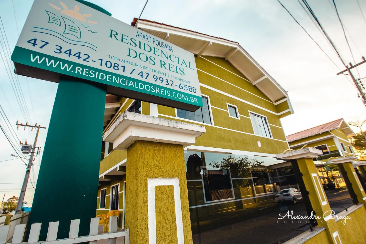 Property building in ApartPousada Residencial dos Reis