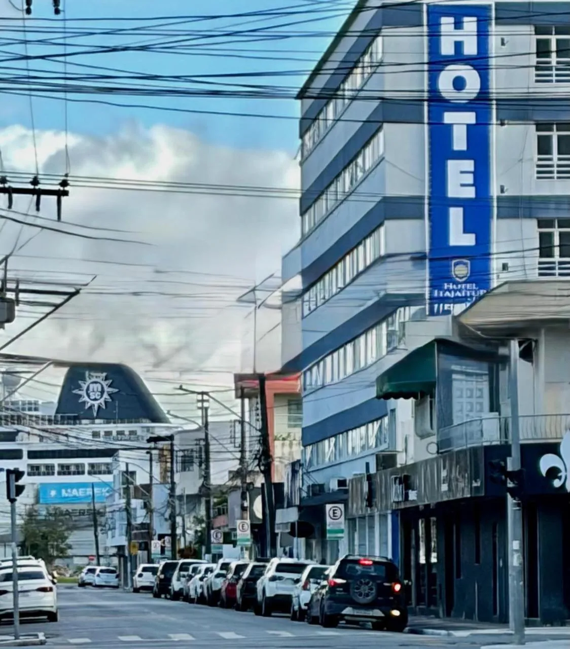 Facade/entrance in Hotel Itajaí Tur - Itajaí Navegantes
