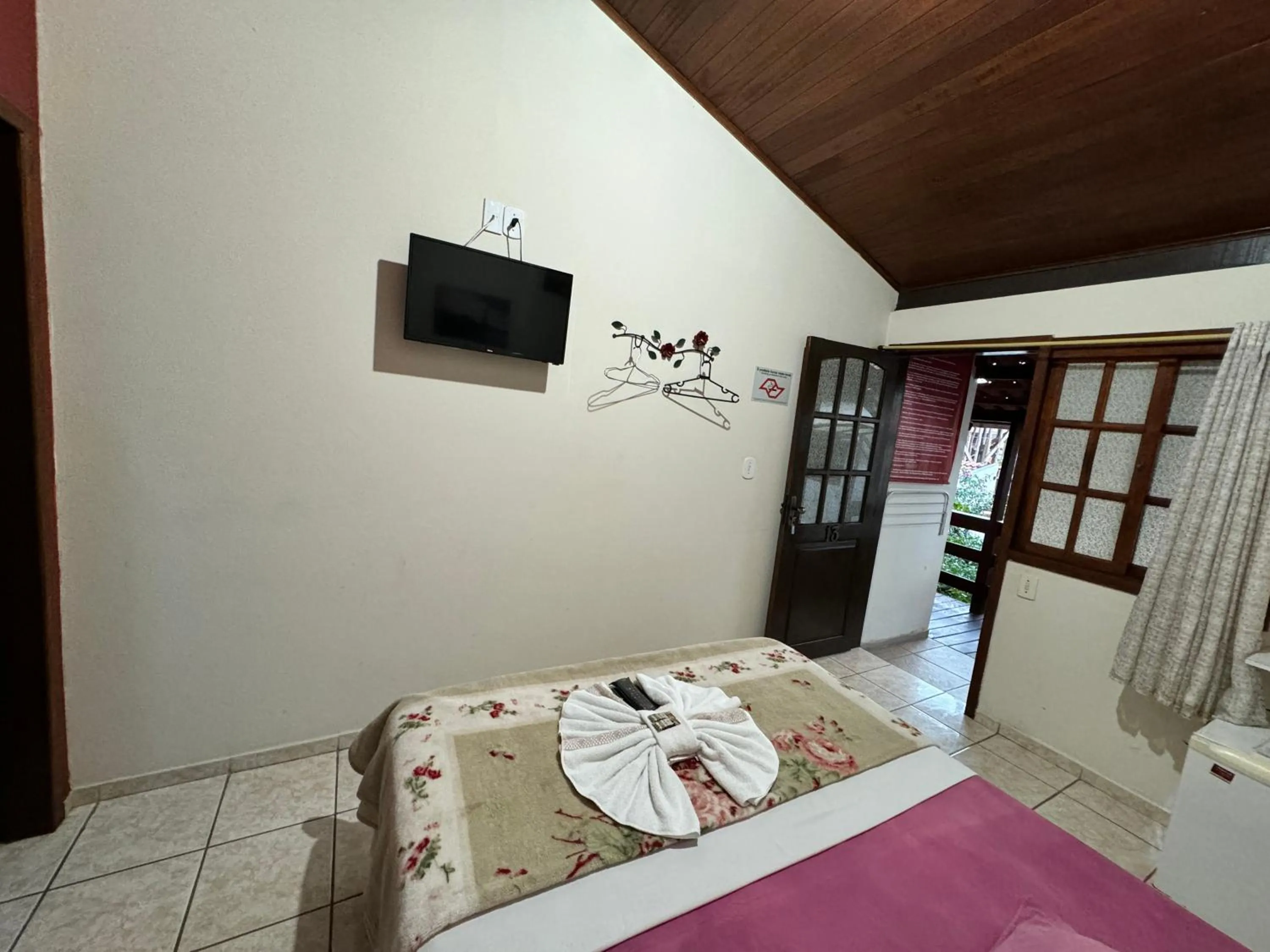 Bed in Pousada Vila D' Itália