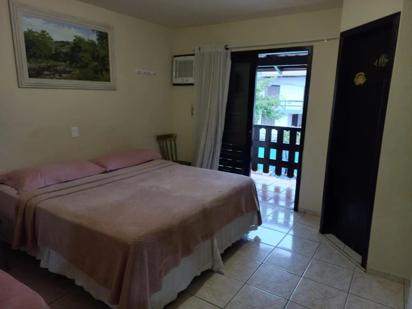 Bed in Pousada Vila D' Itália