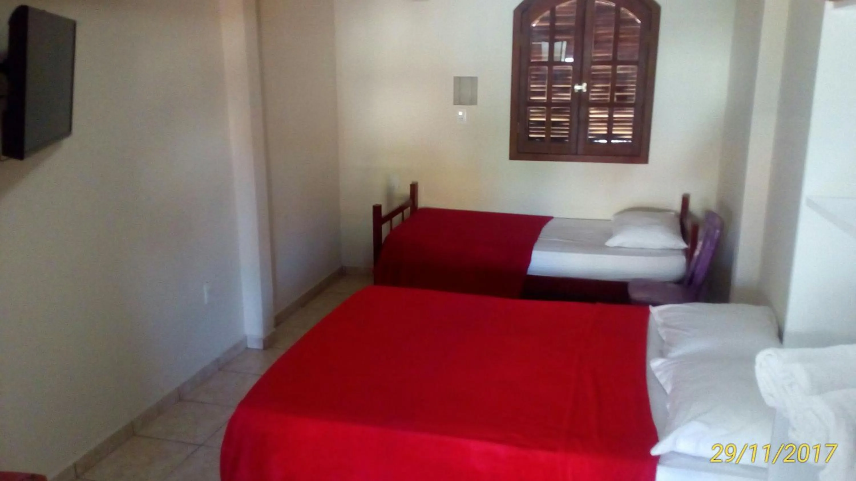 Bed in Pousada Vila D' Itália