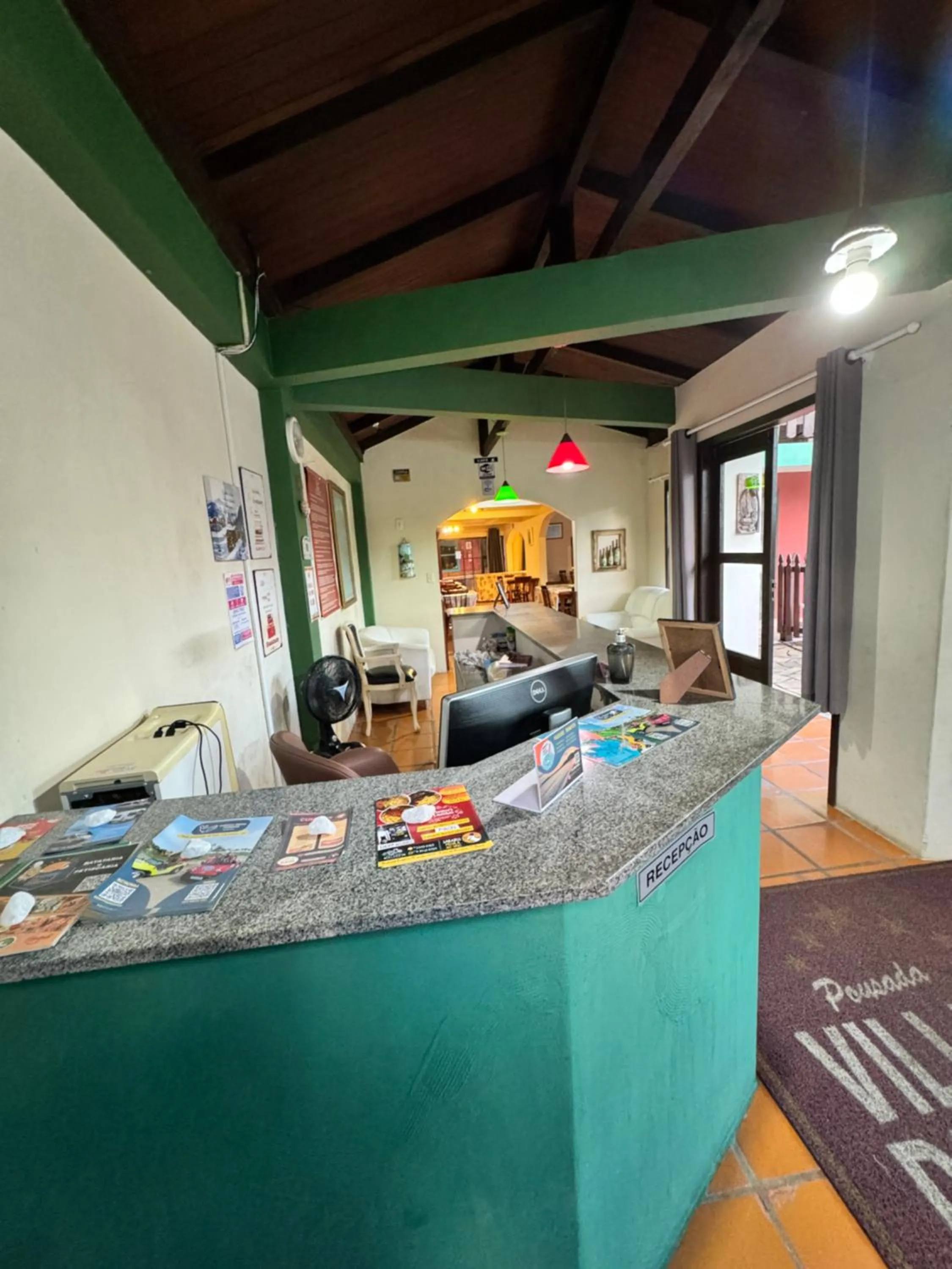 Lobby or reception in Pousada Vila D' Itália
