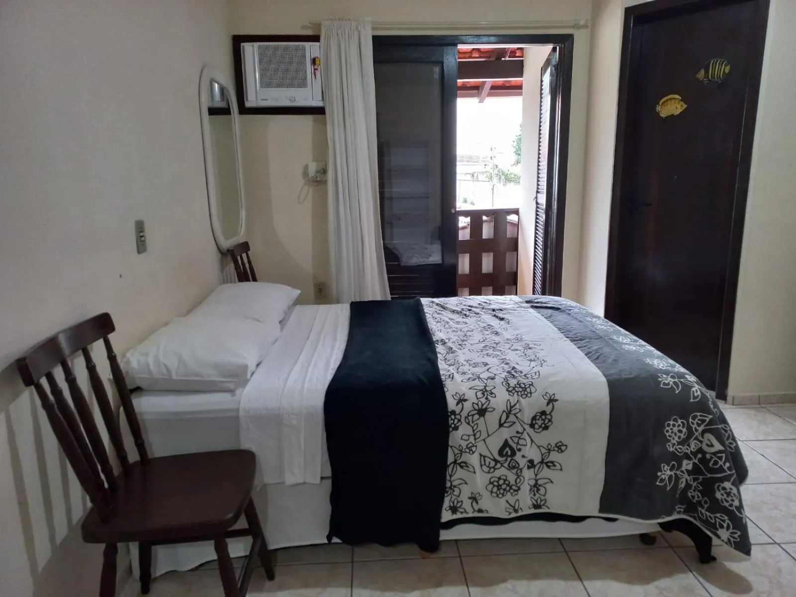 Bed in Pousada Vila D' Itália