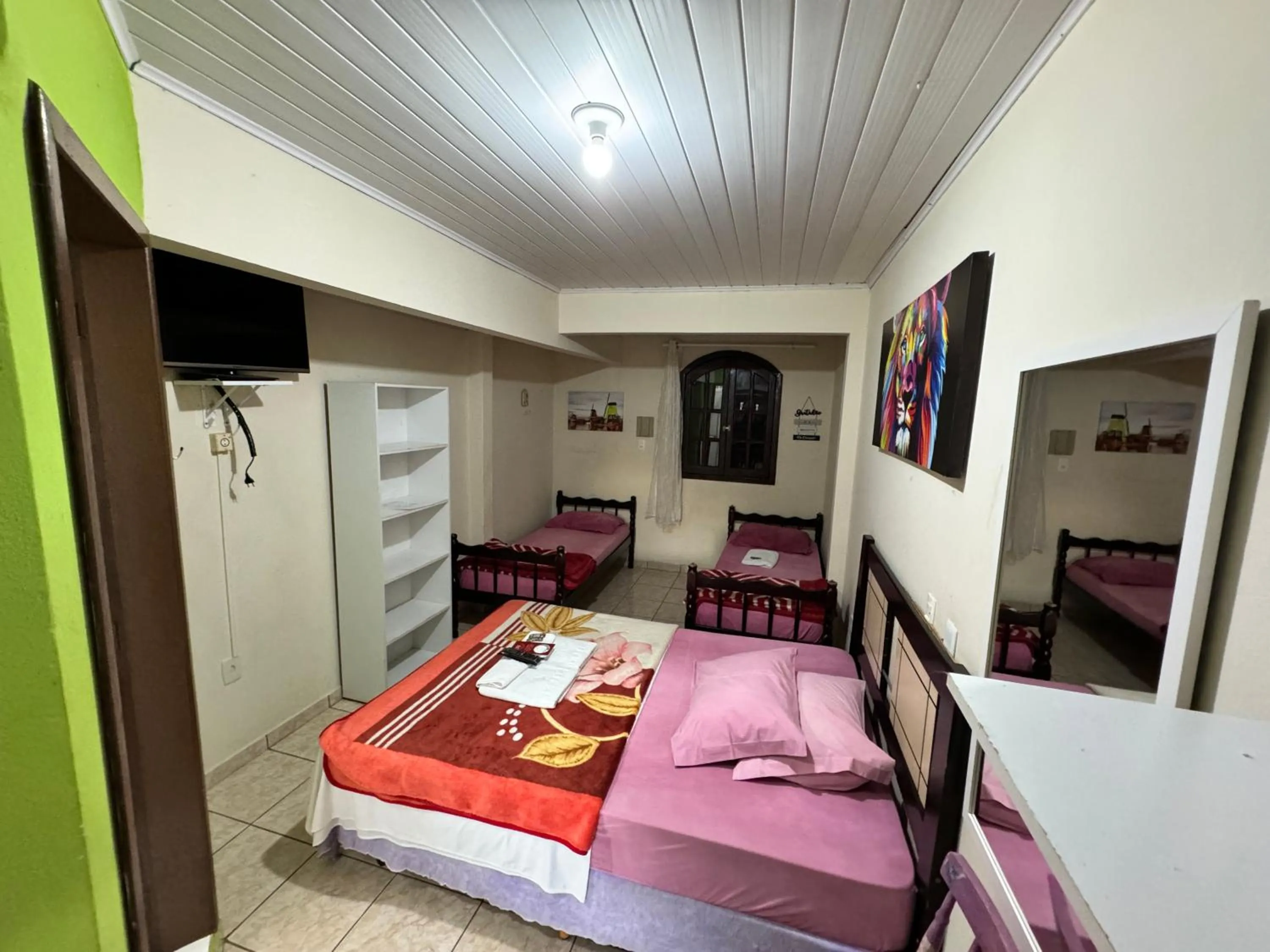 Bed in Pousada Vila D' Itália