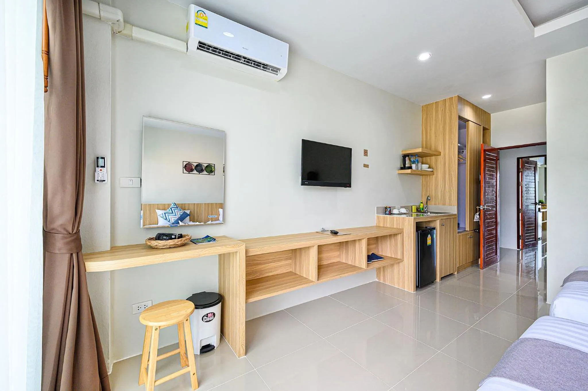 Photo of the whole room, Bed in The Beach at Klong Muang