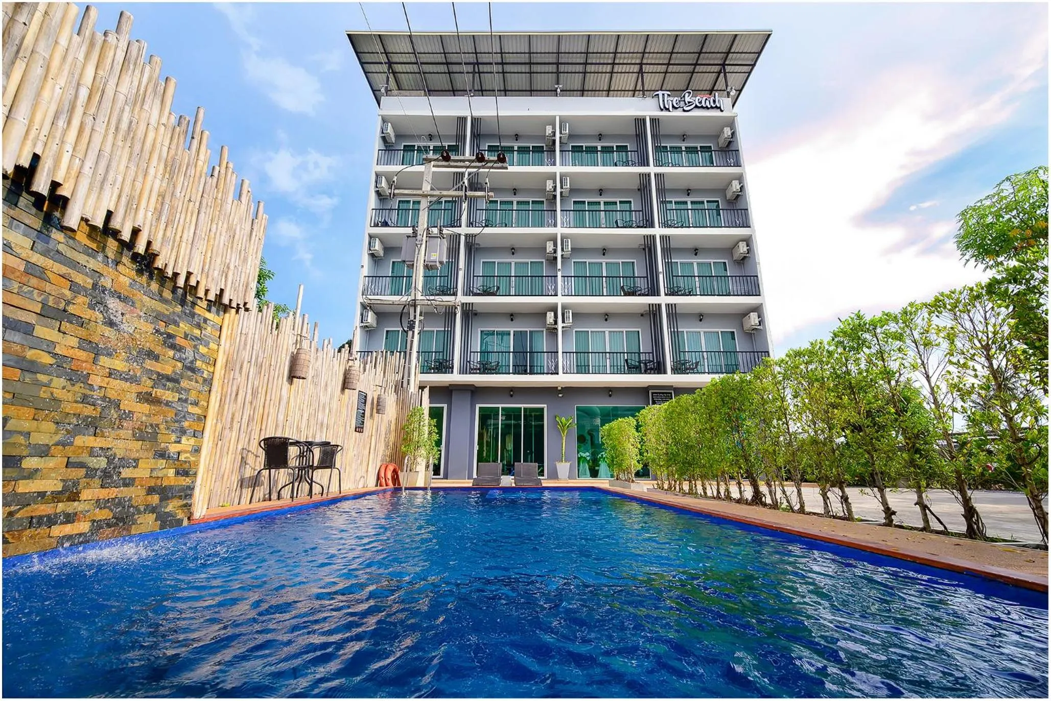 Swimming pool in The Beach at Klong Muang
