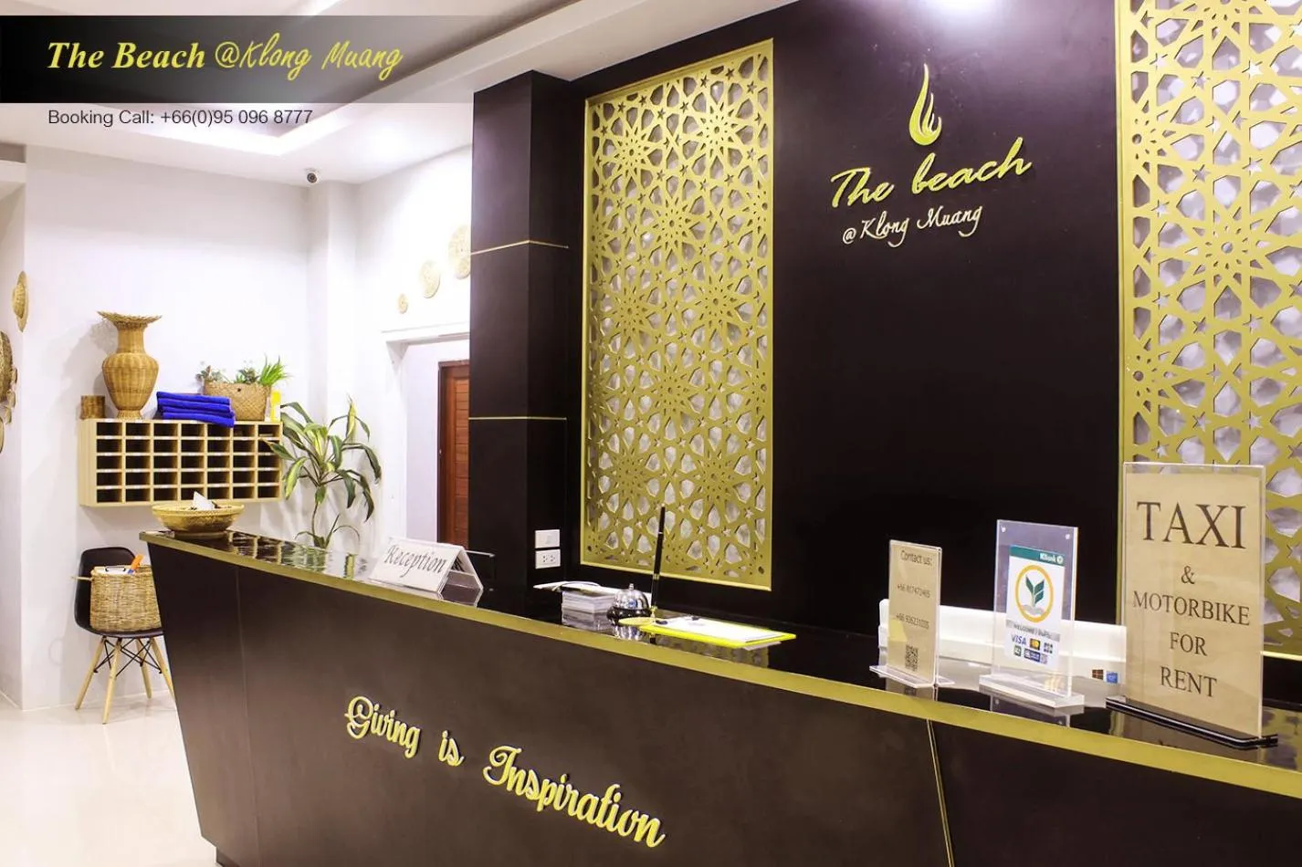 Lobby or reception in The Beach at Klong Muang