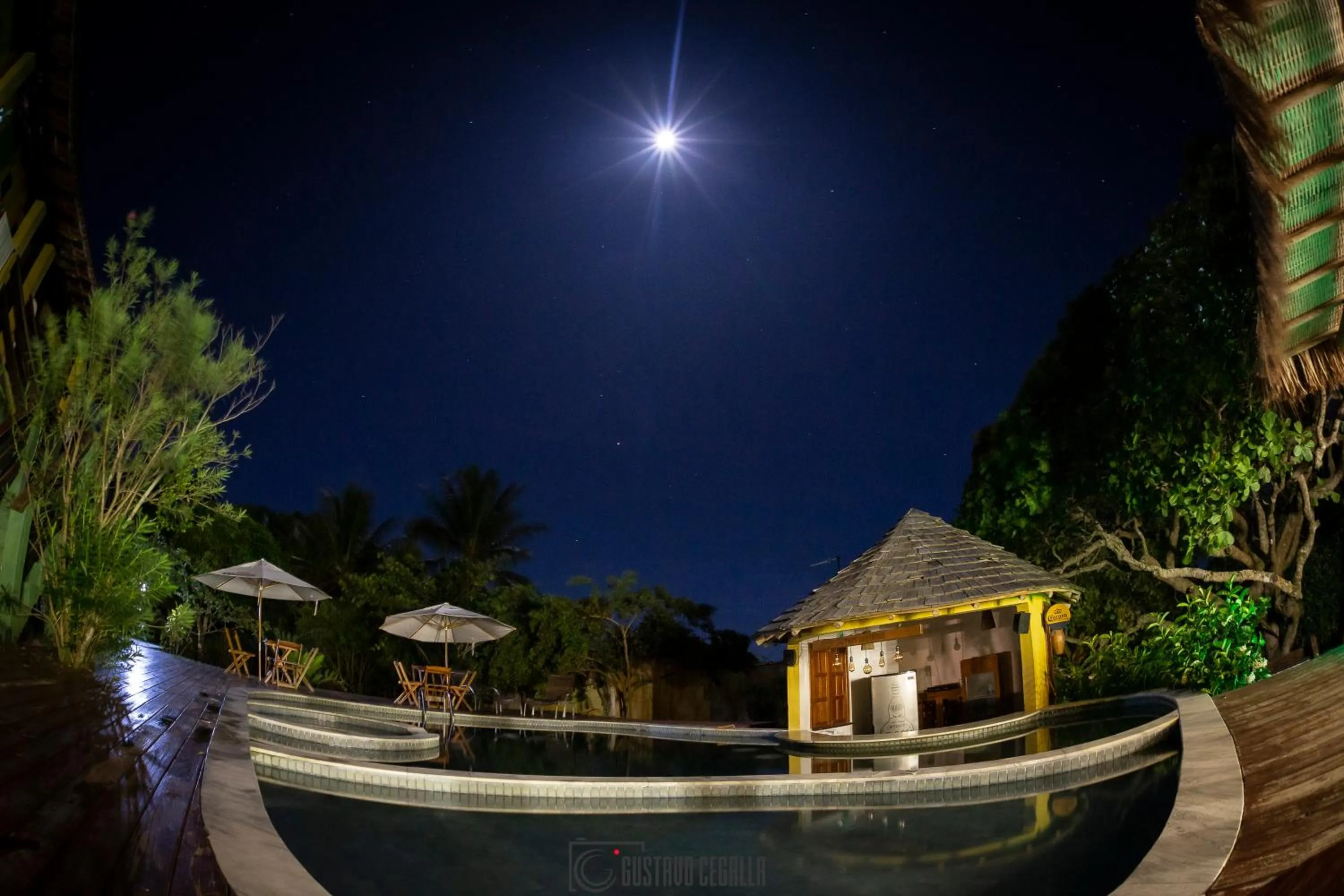 Swimming pool in Pousada Oceano