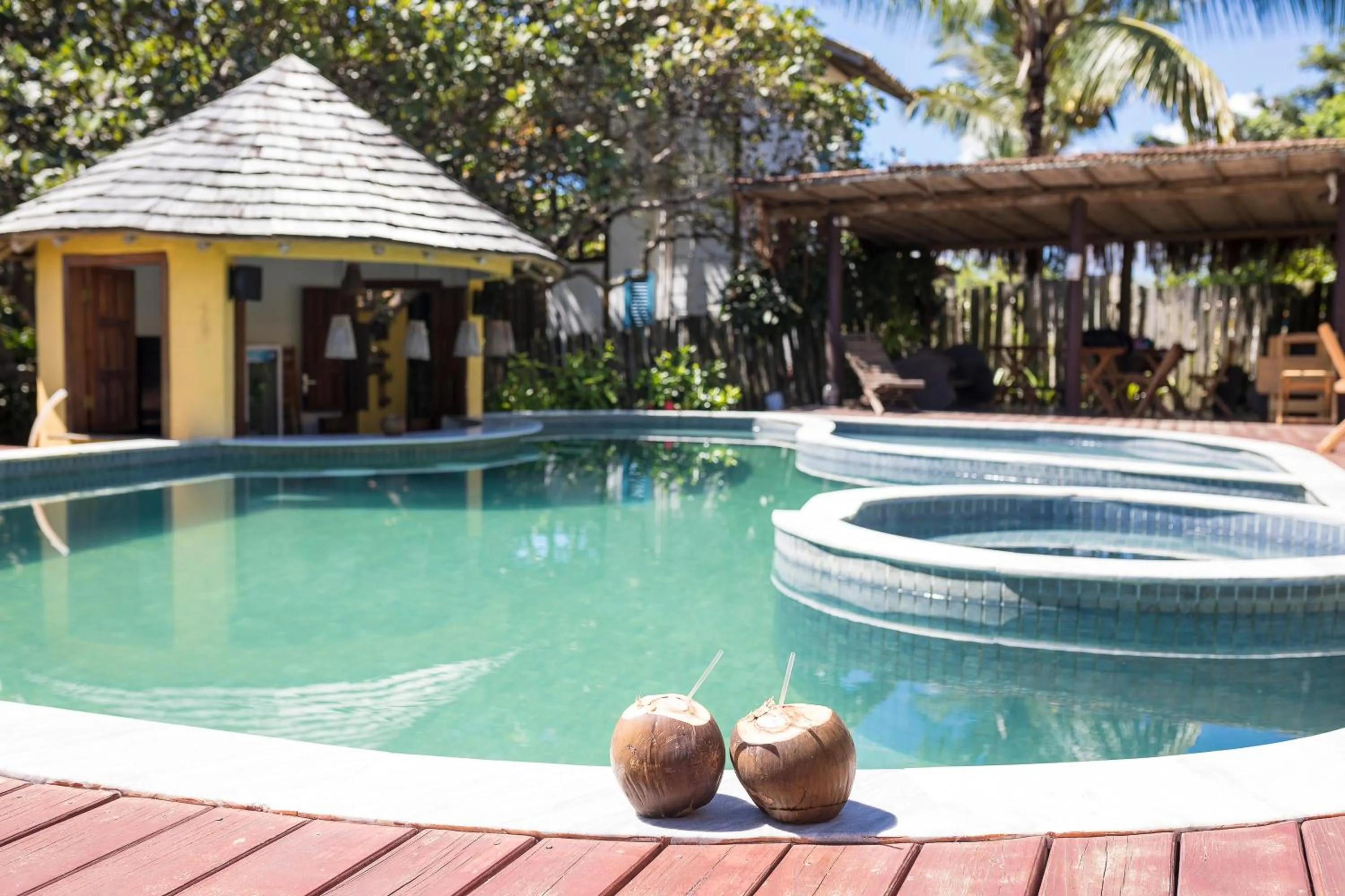 Swimming pool in Pousada Oceano
