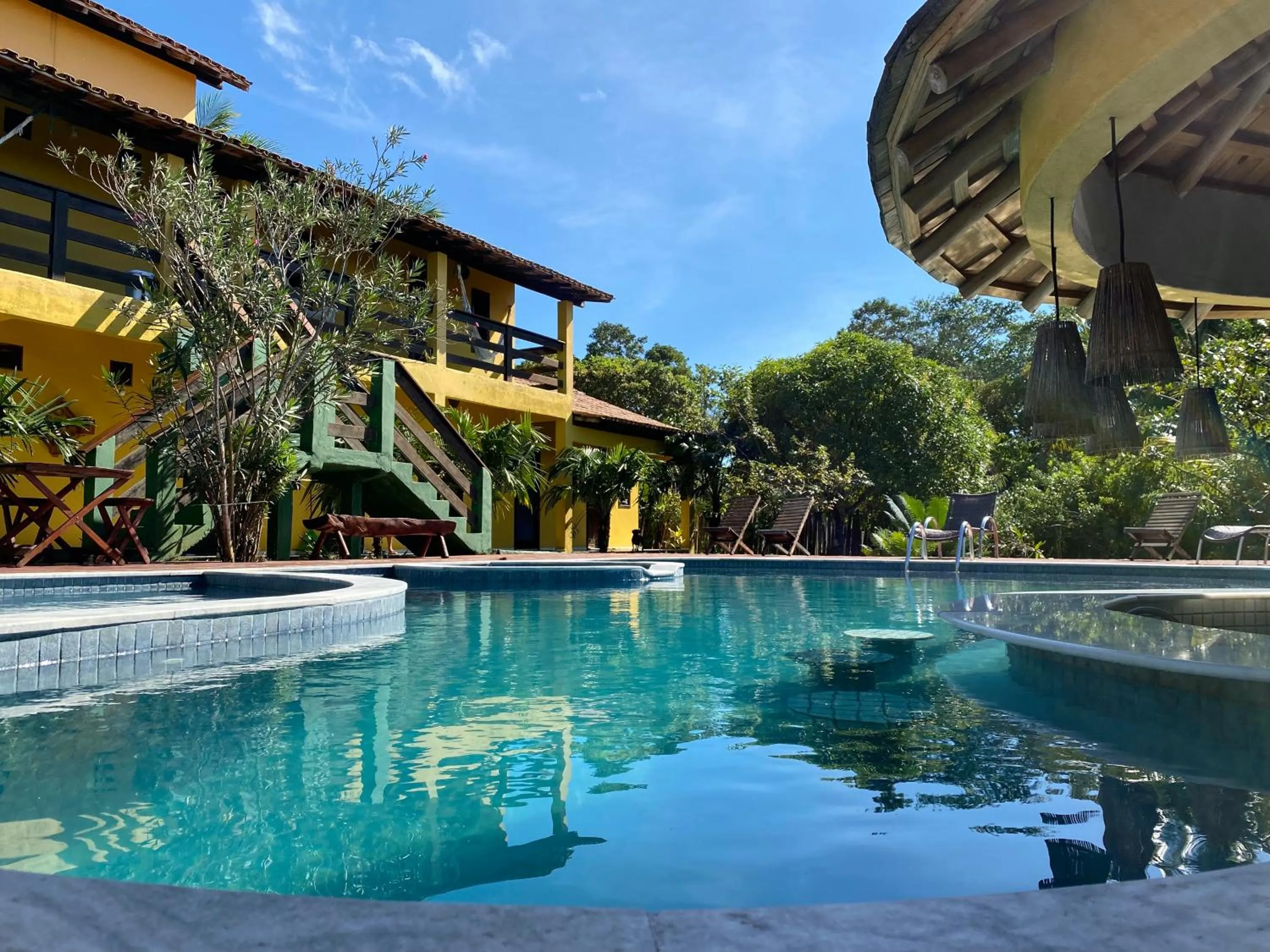 Swimming pool in Pousada Oceano