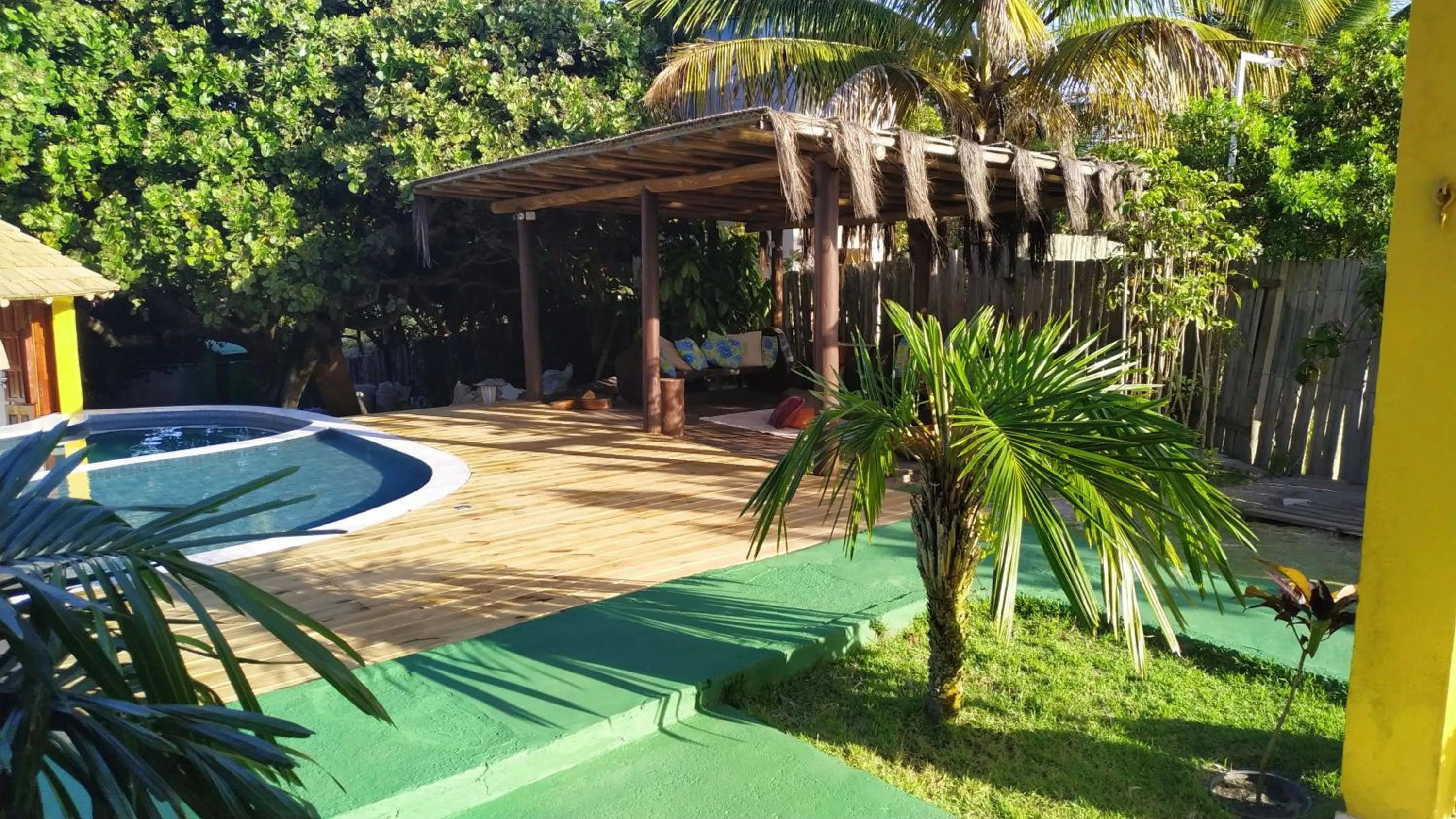 Garden in Pousada Oceano