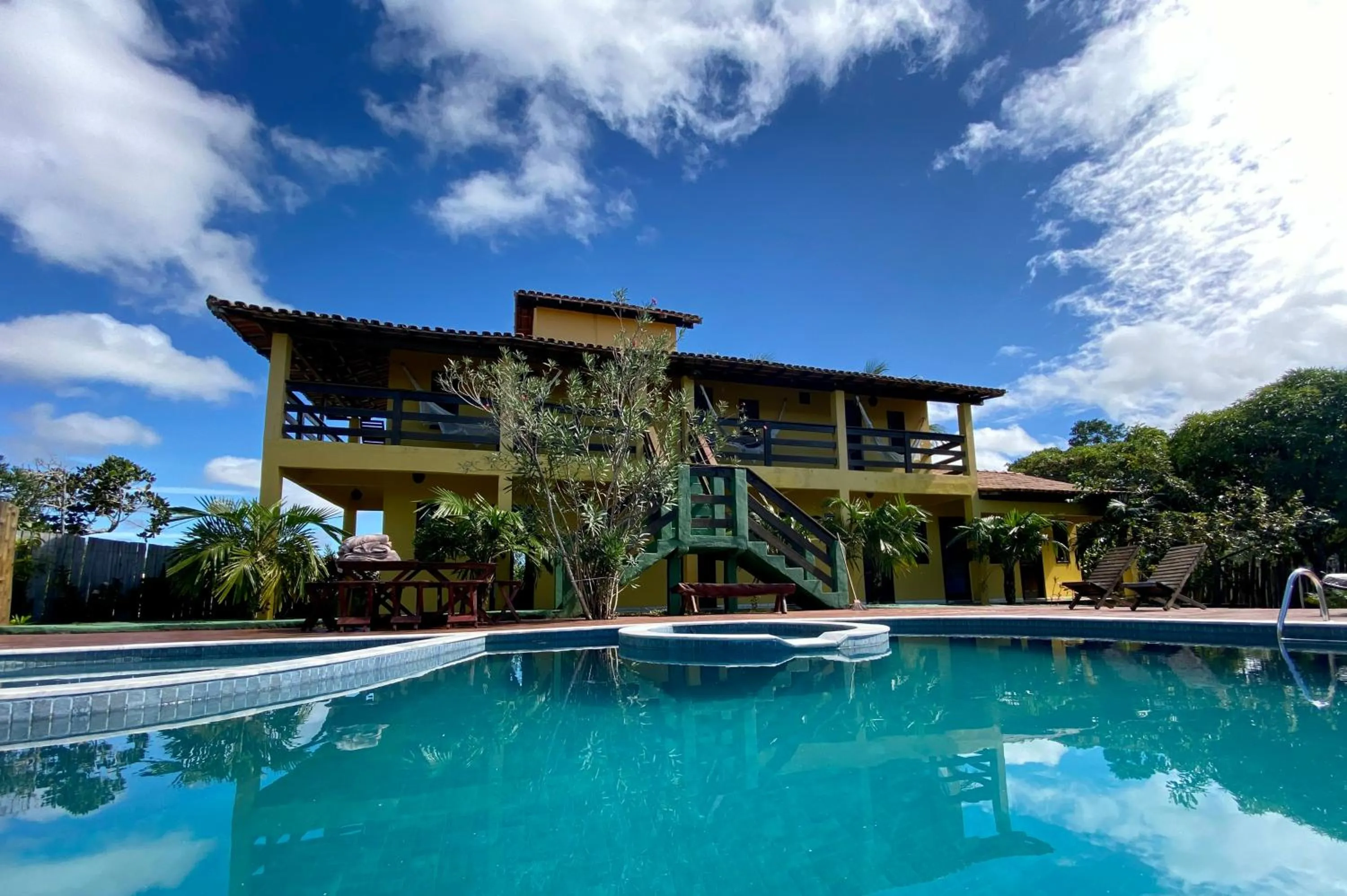 Swimming pool in Pousada Oceano